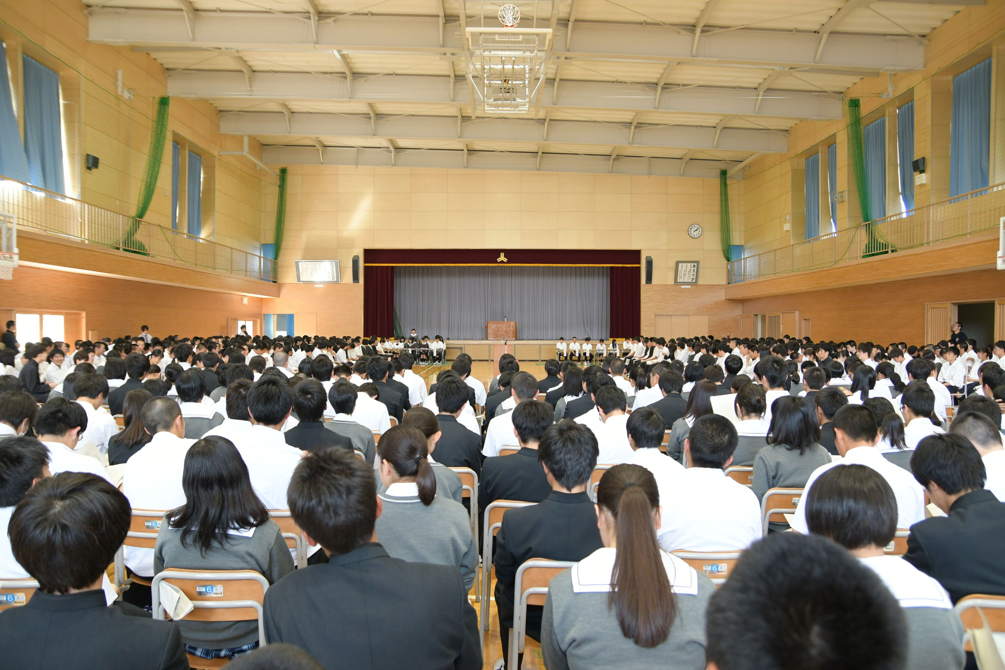 酒田南高等学校校内画像