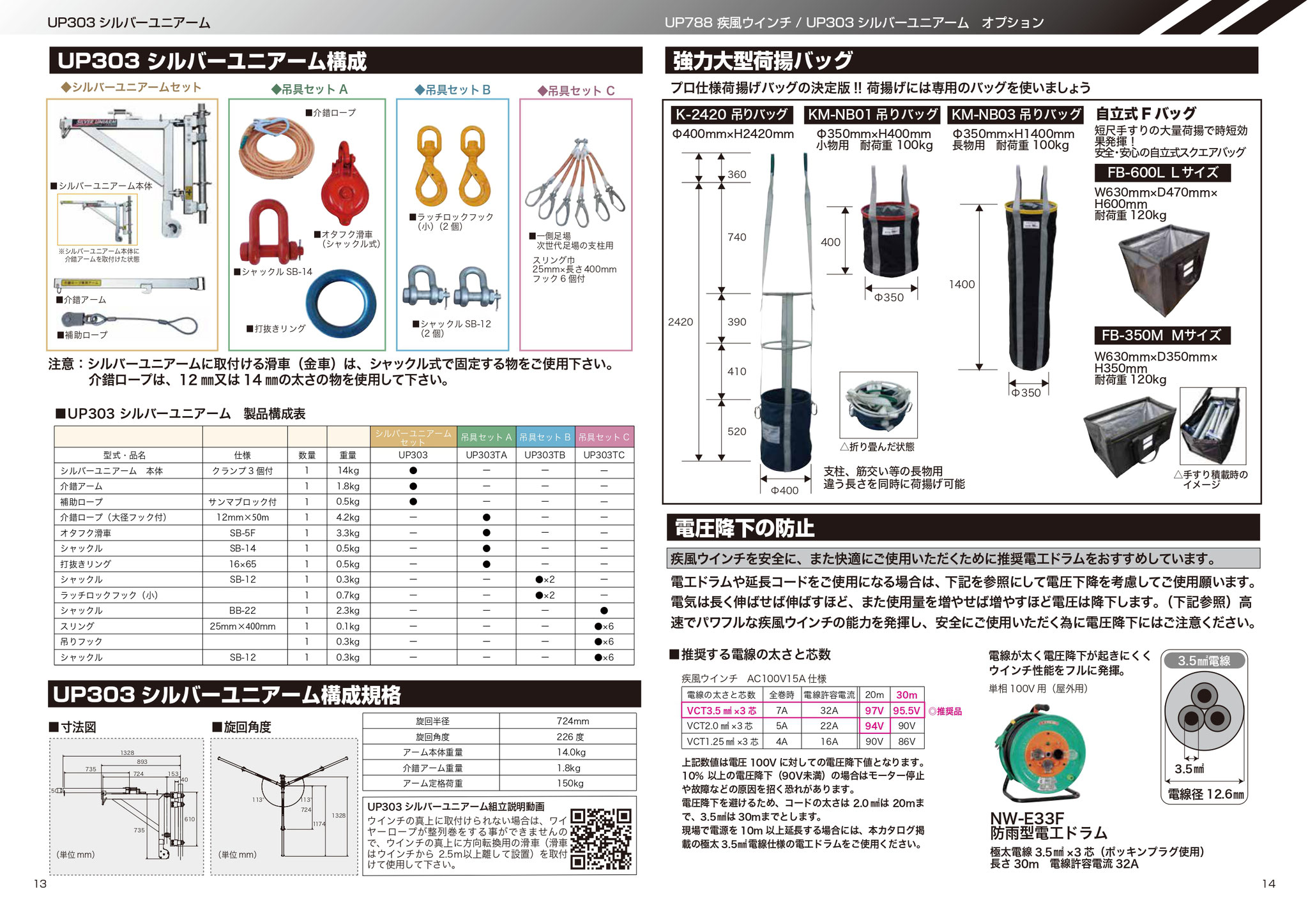 足場用ハイスピード荷揚げウインチ 疾風(はやて)過巻防止機能付 足場用ハイスピード荷揚げウインチ 疾風(はやて)過巻防止機能付