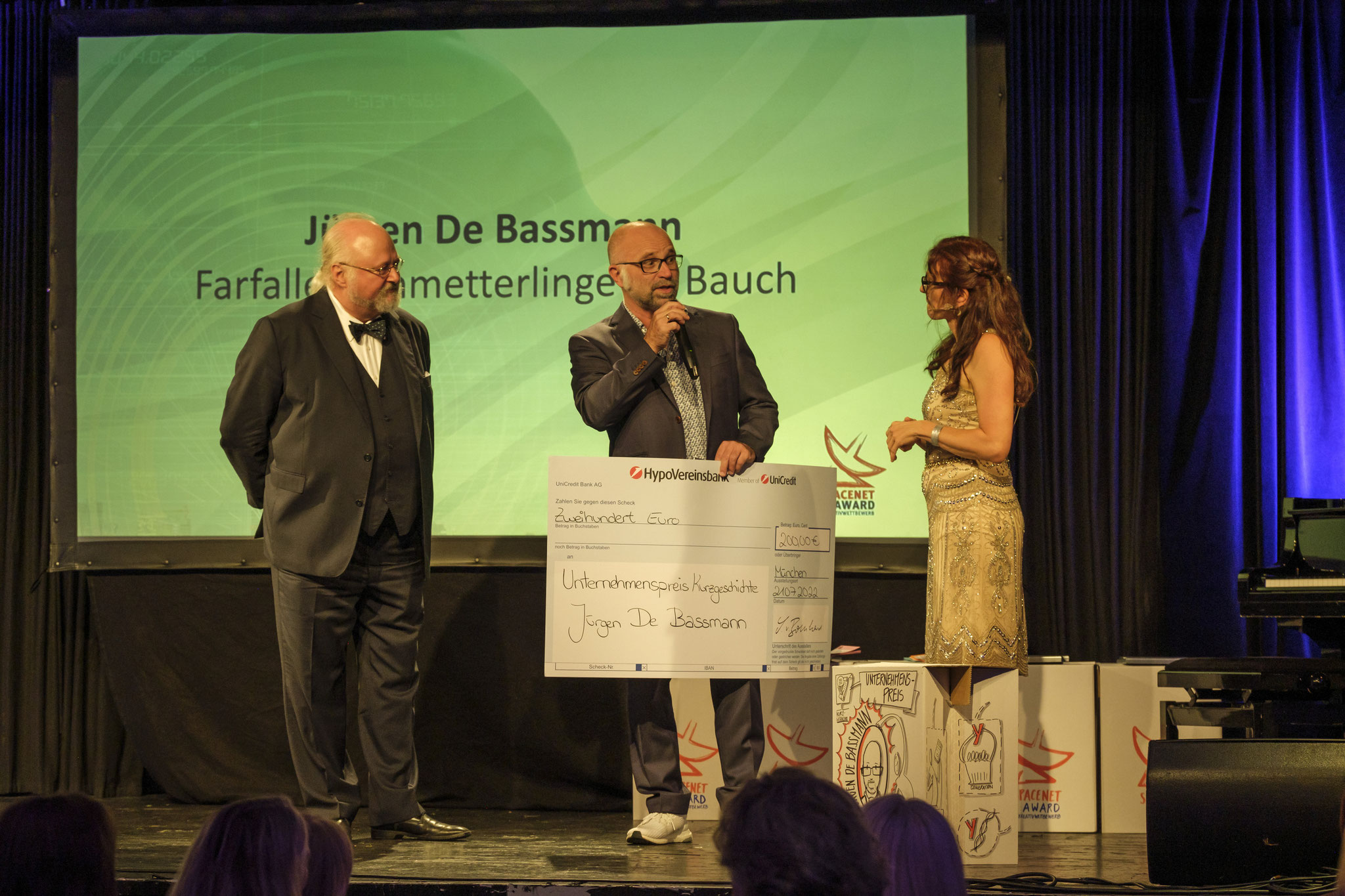 Preisverleihung SPACE NET AWARD 2022; München (Foto: Space Net)