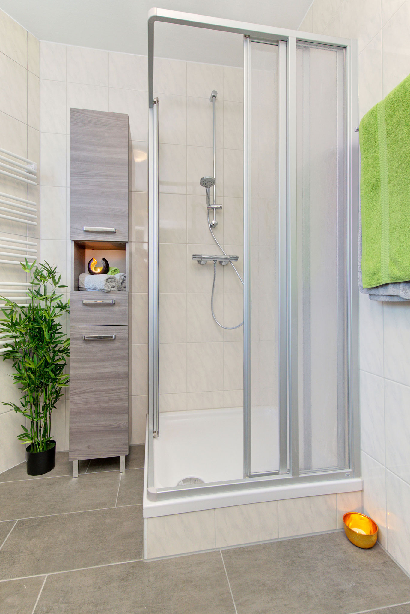 ferienwohnung fotografieren badezimmer mit dusche