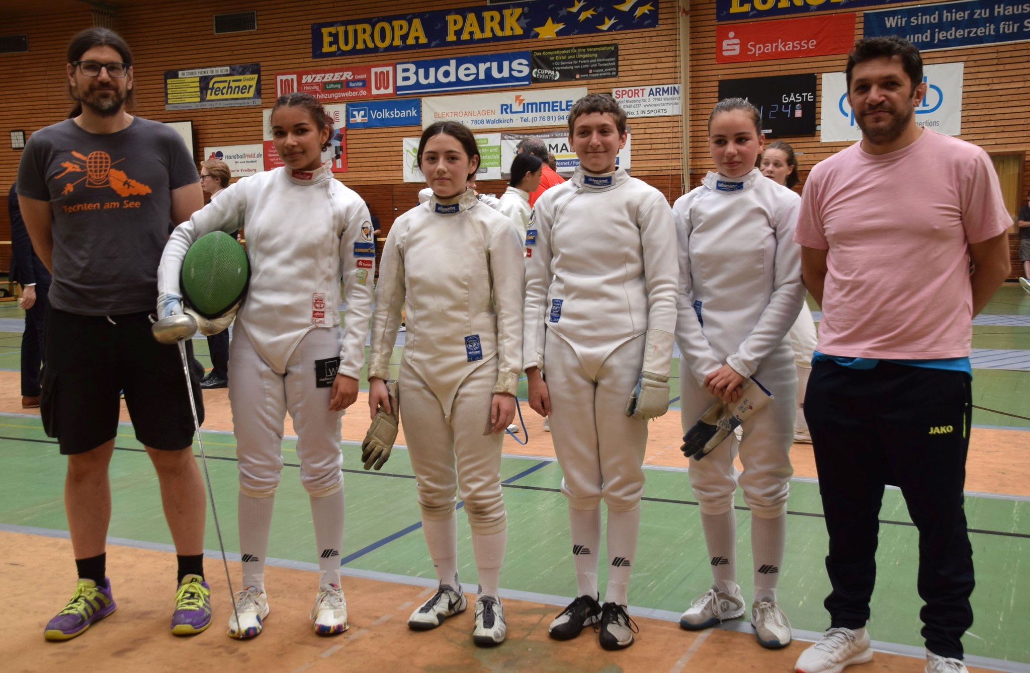 Team Südbaden I - 6. Platz bei DM