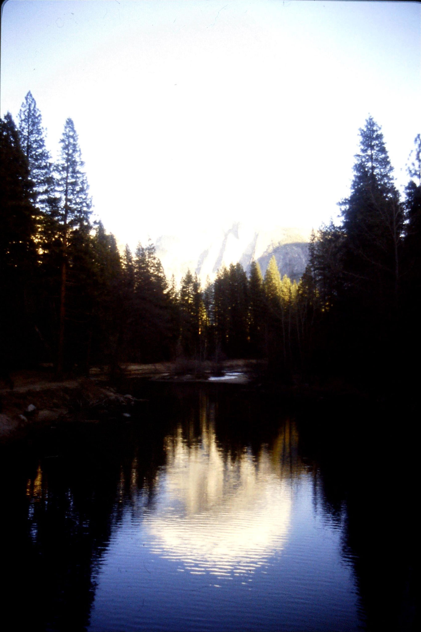 16/2/1991: 29: Yosemite, view of El Capitan