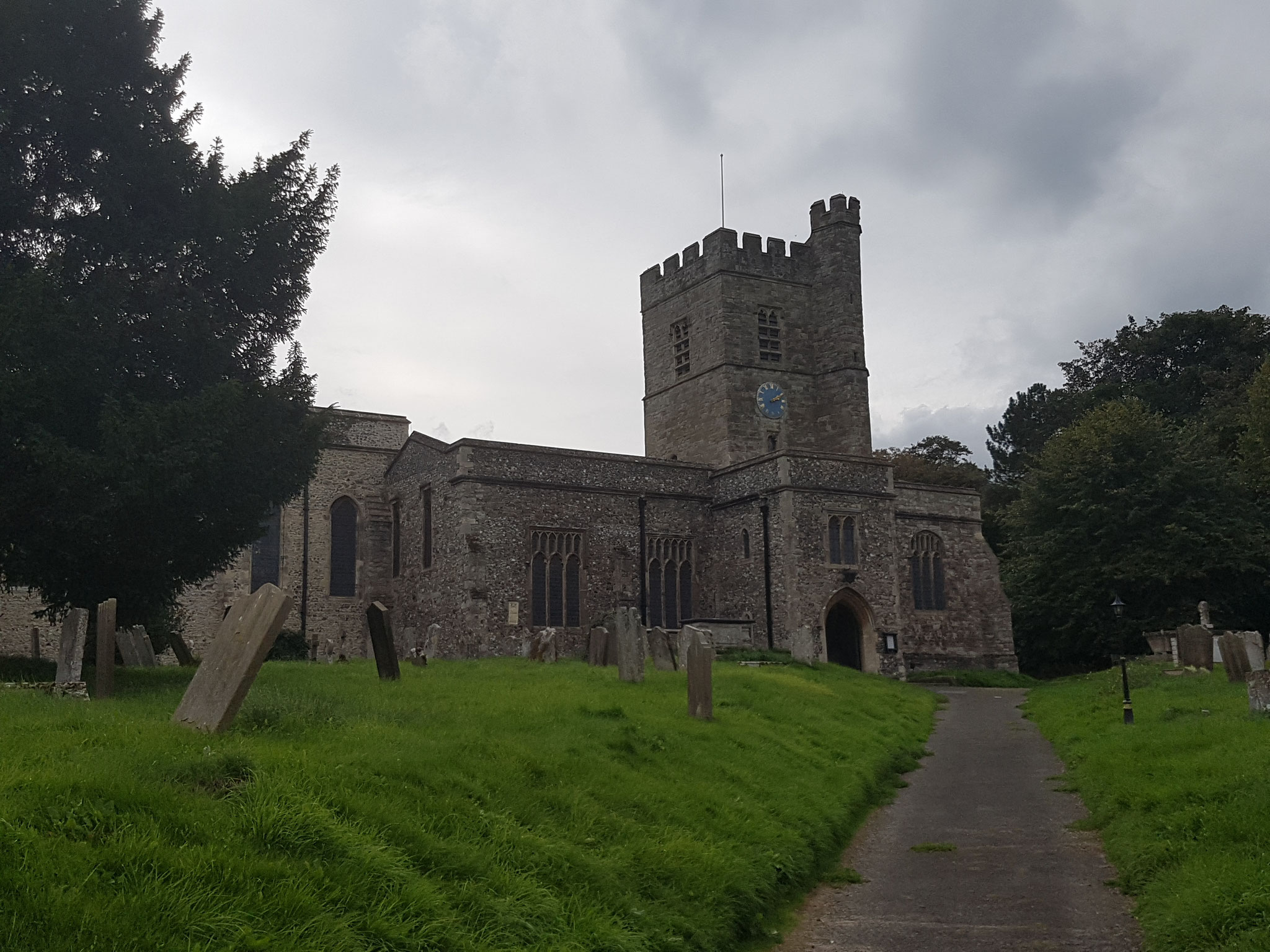 Heavily restored by Gilbert Scott in the 19th century but chancel was left largely untouched