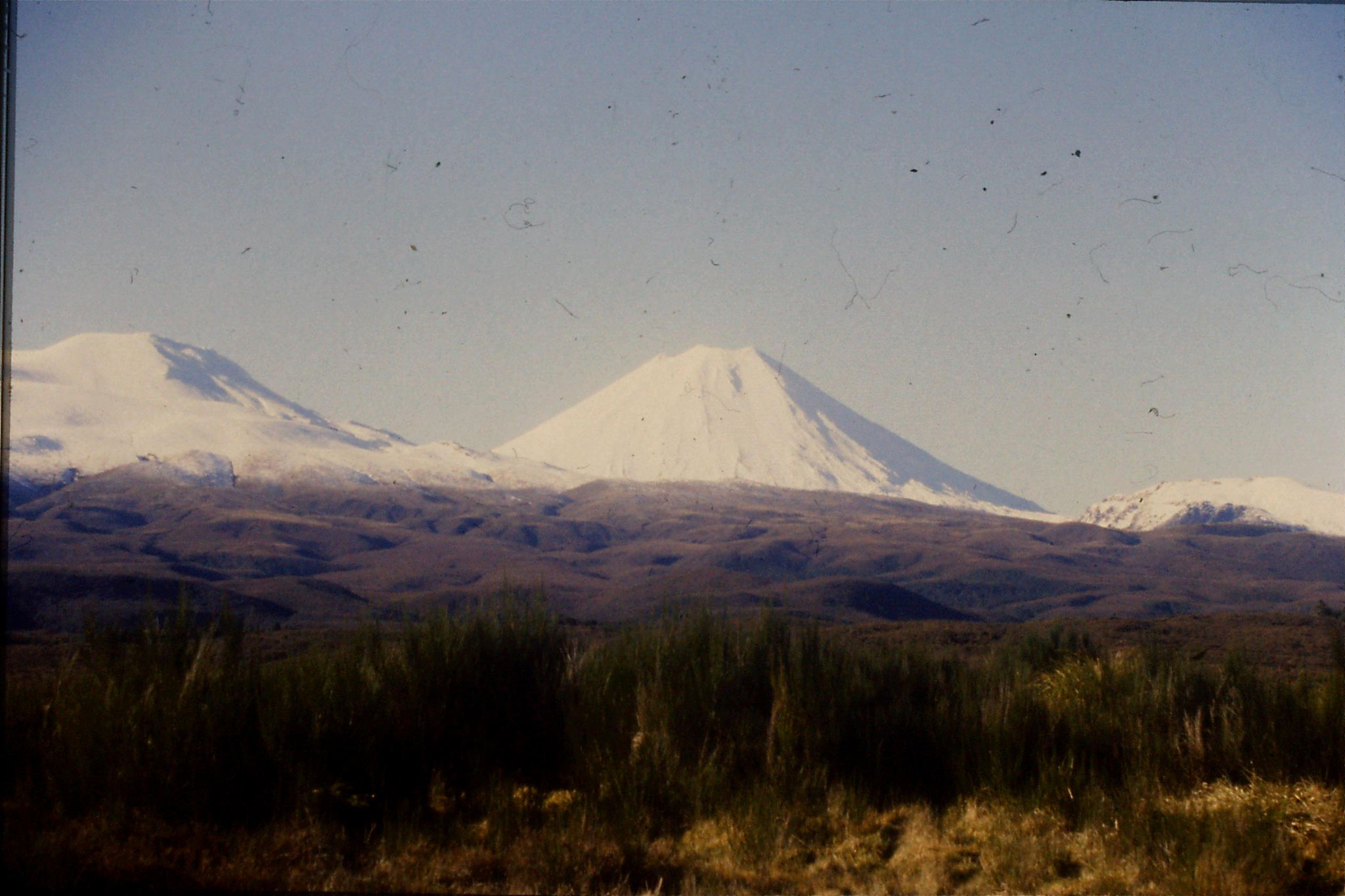 30/8/1990: 9: Mt Ngauruhoe from west