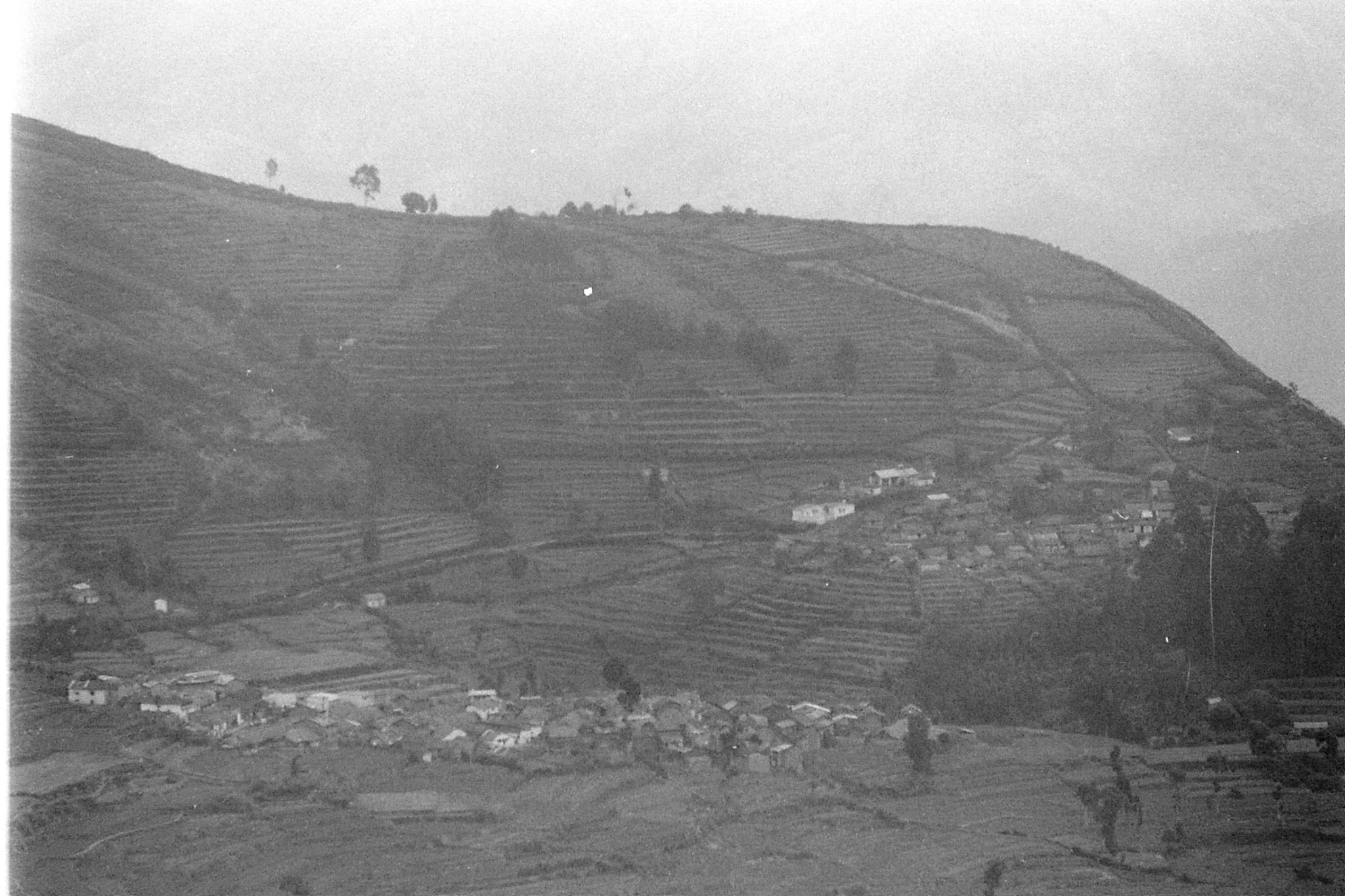 20/2/1990: 16: Vilpatti village from Kodai road