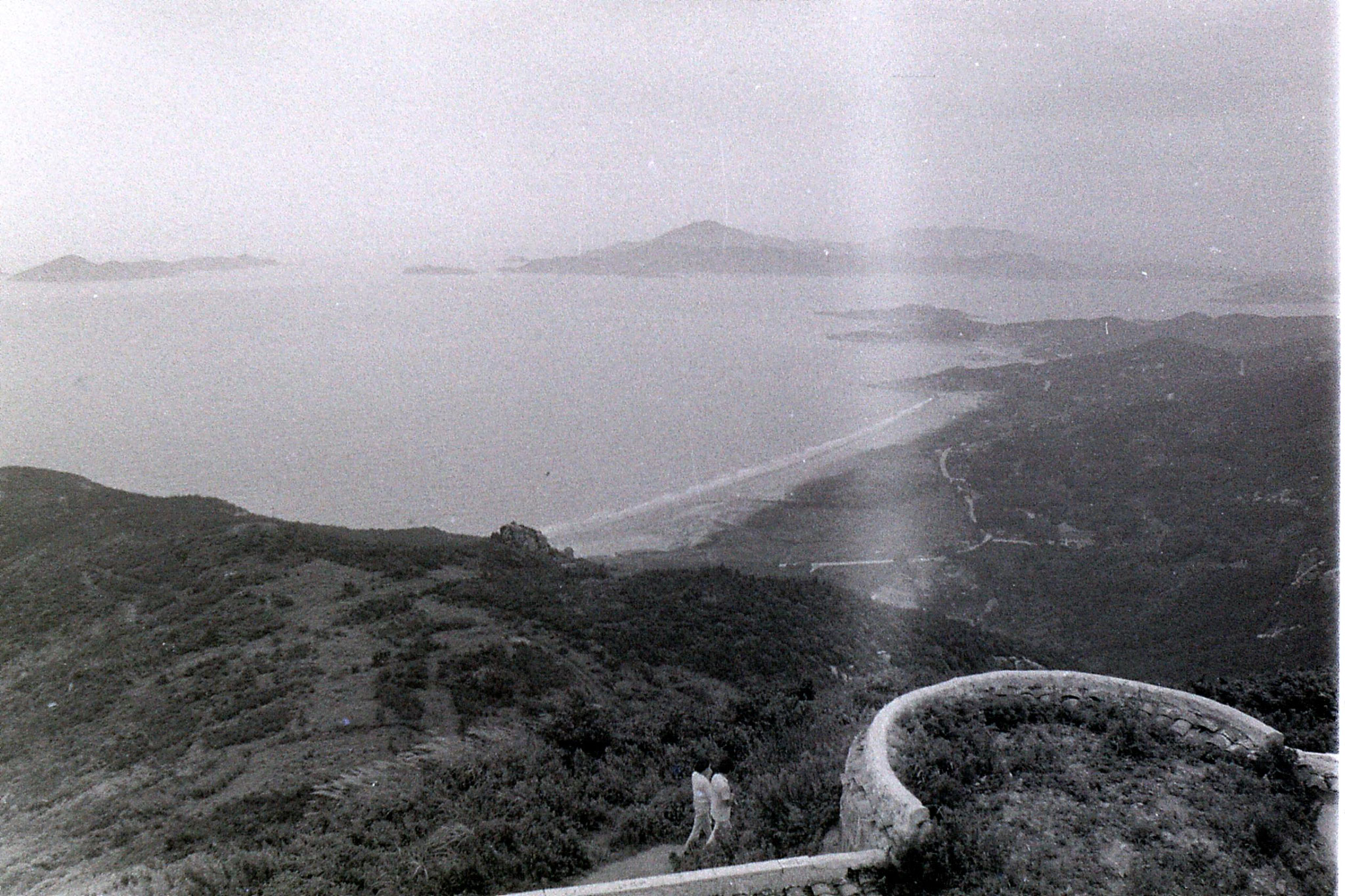 24/7/1989: 4: Putuo view S from Fading Shan