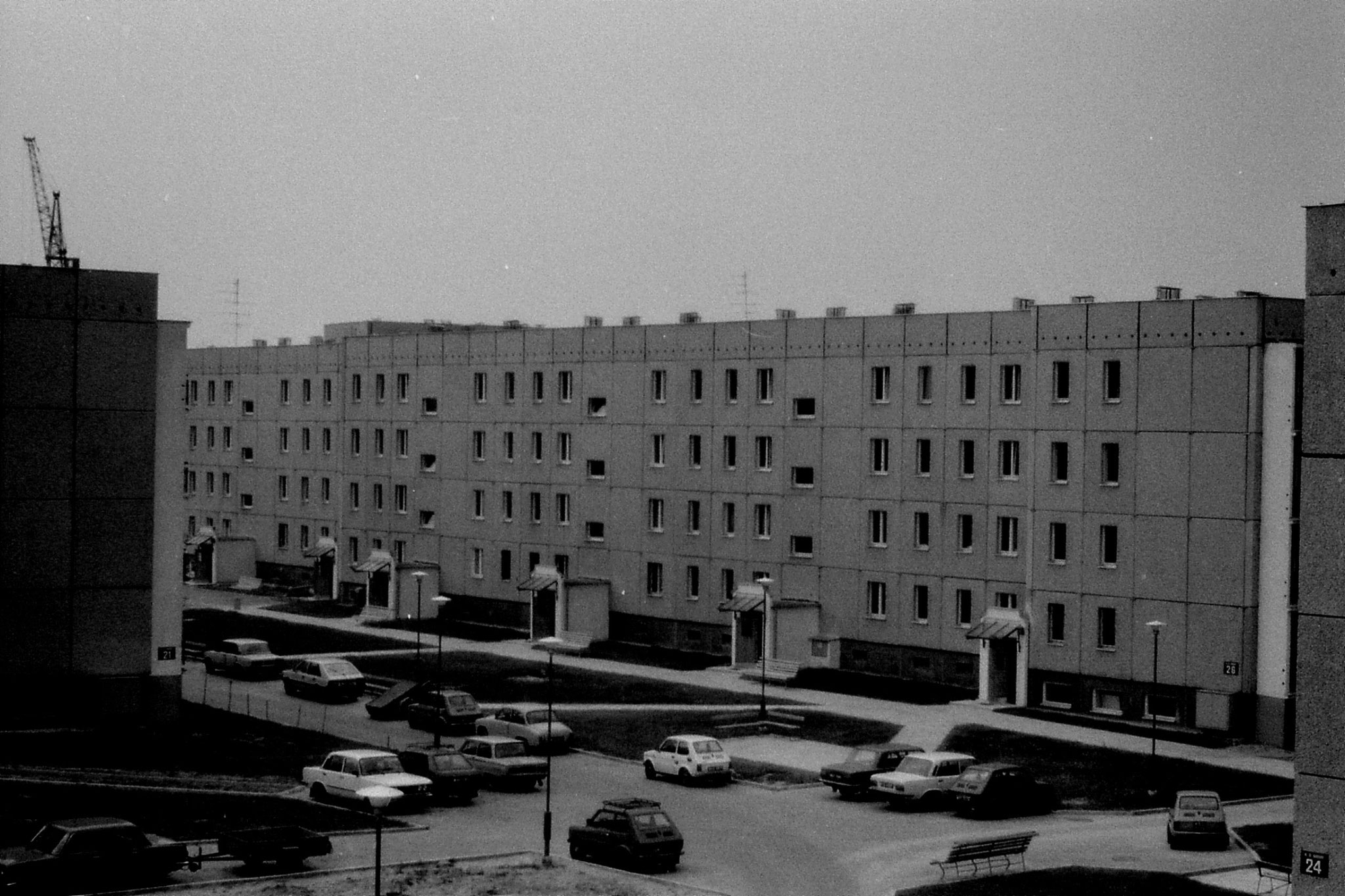 28/8/1988: 10: view from R and E's balcony