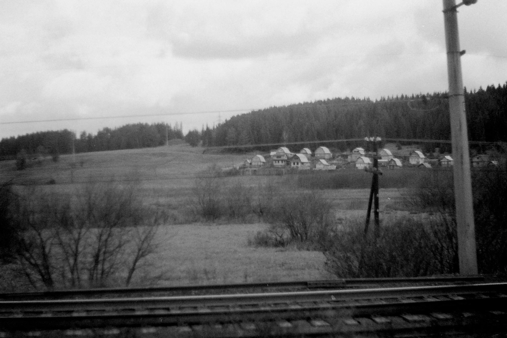 19/10/1988: 25: from Siberian Express between Balezino and Perm