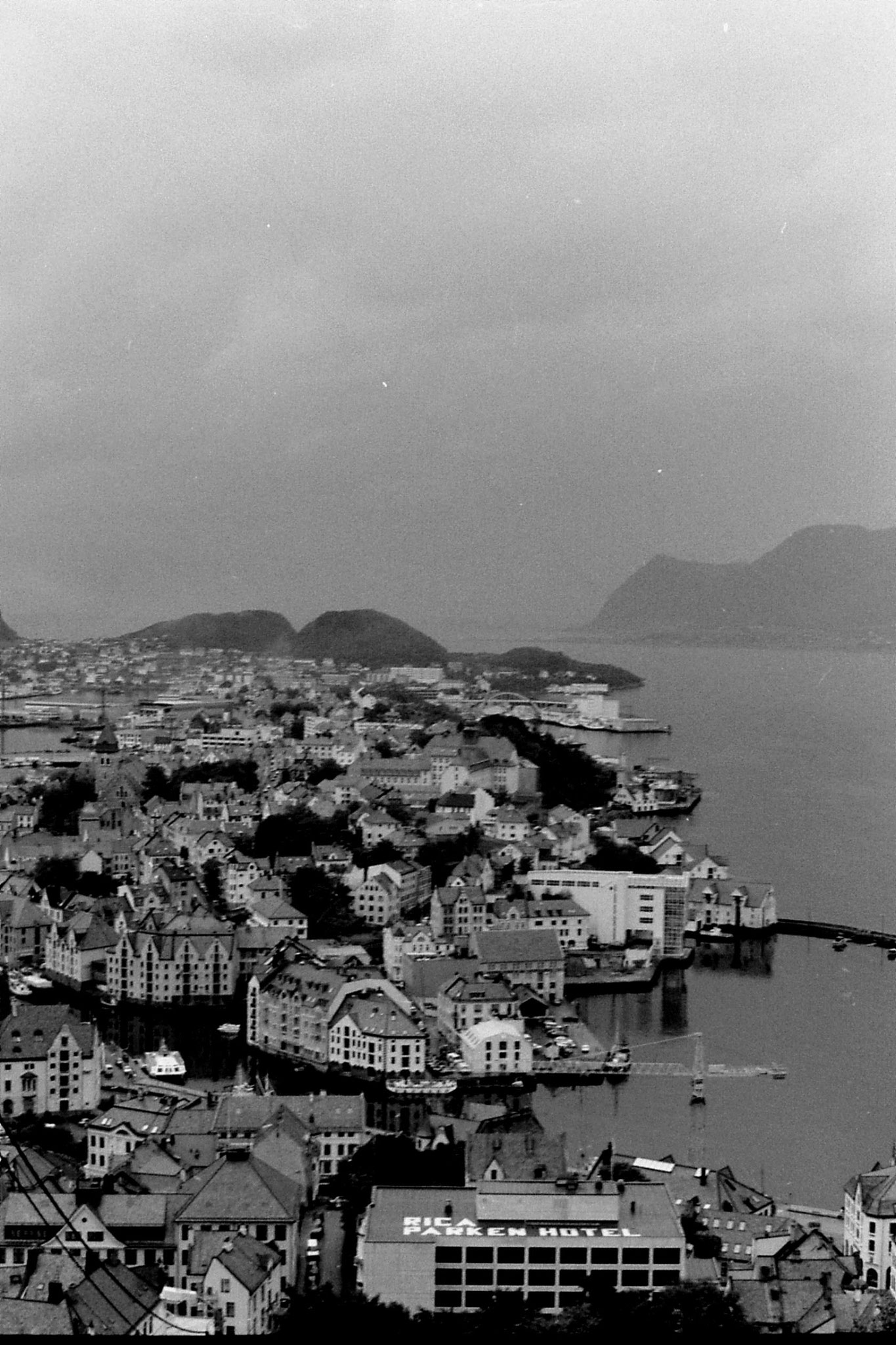 32: Alesund from hill