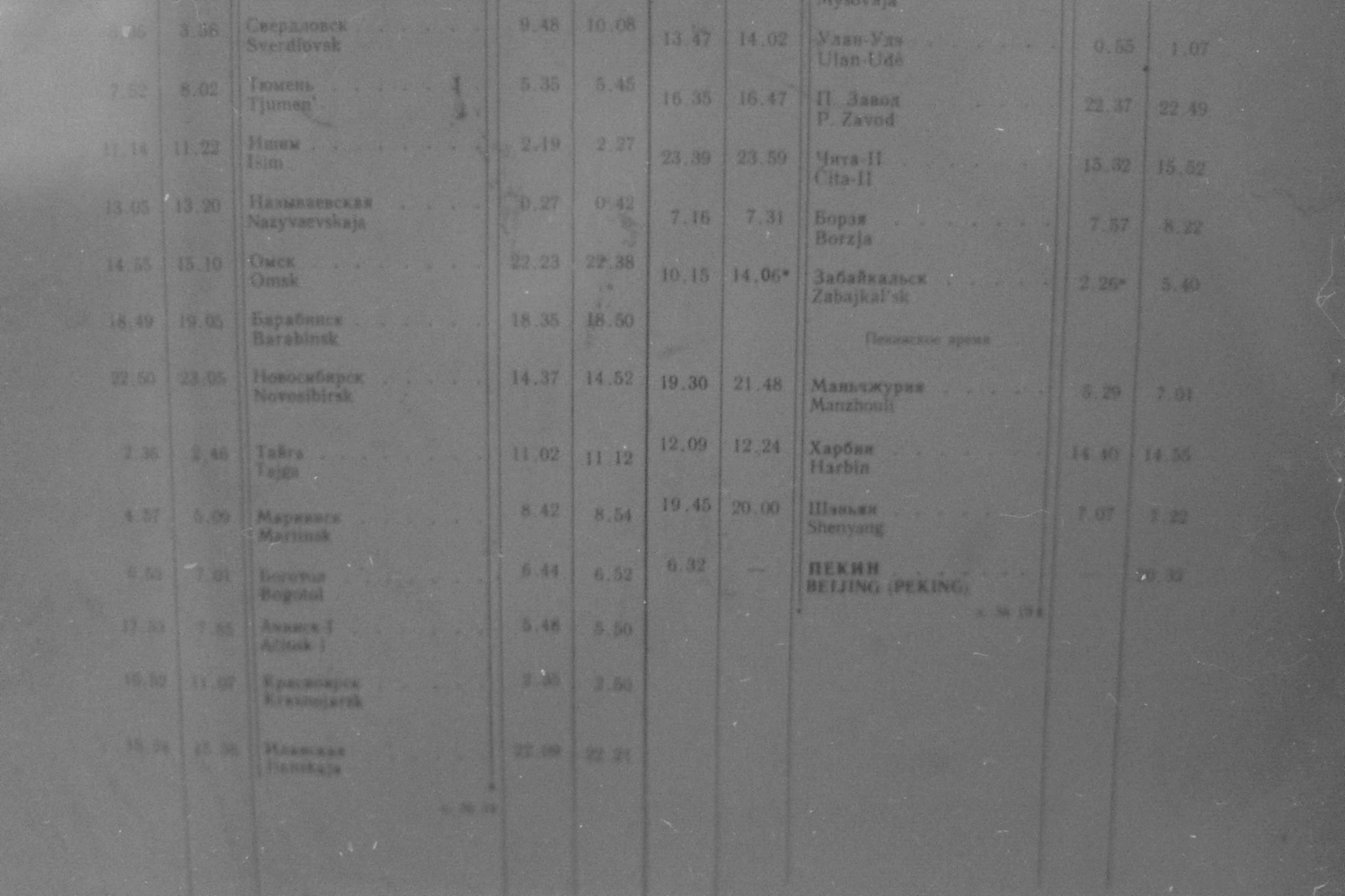 28/10/1988: 30: timetable