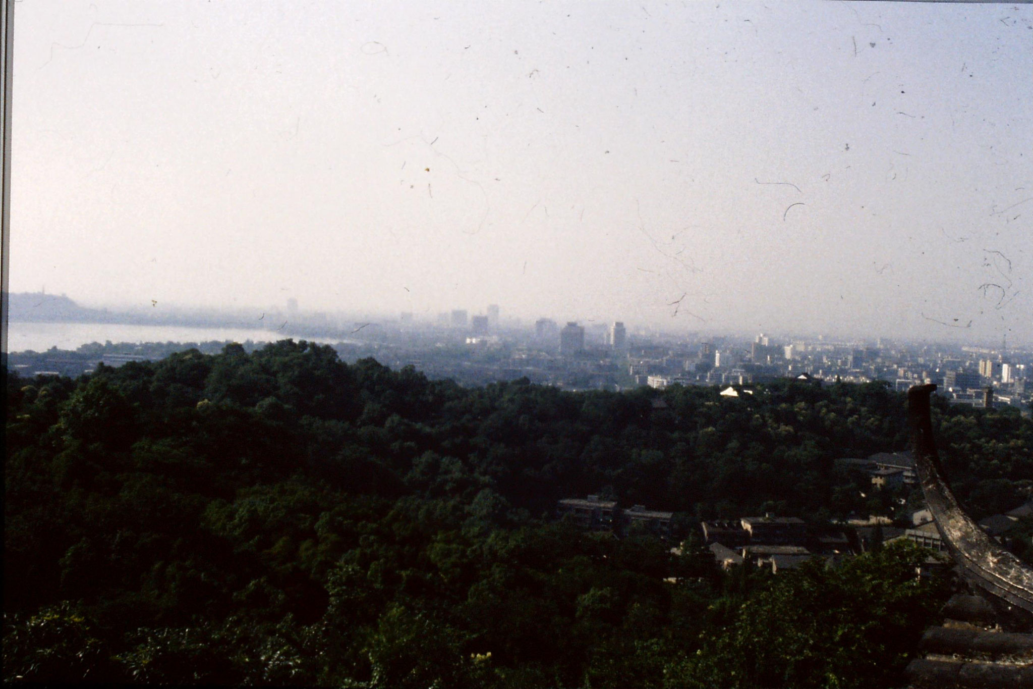 24/6/1989: 14: West Lake  from Ziyang hill