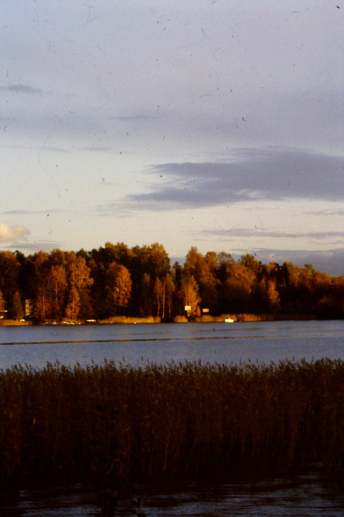 11/10/1988: 11: view across bay at Otaniemi