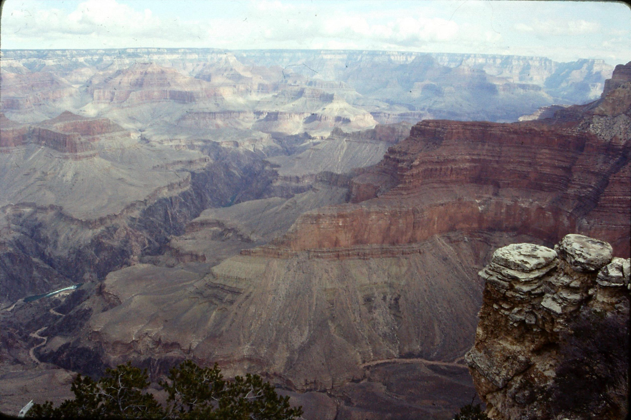 17/12/1990: 4: Grand Canyon from Pima Point