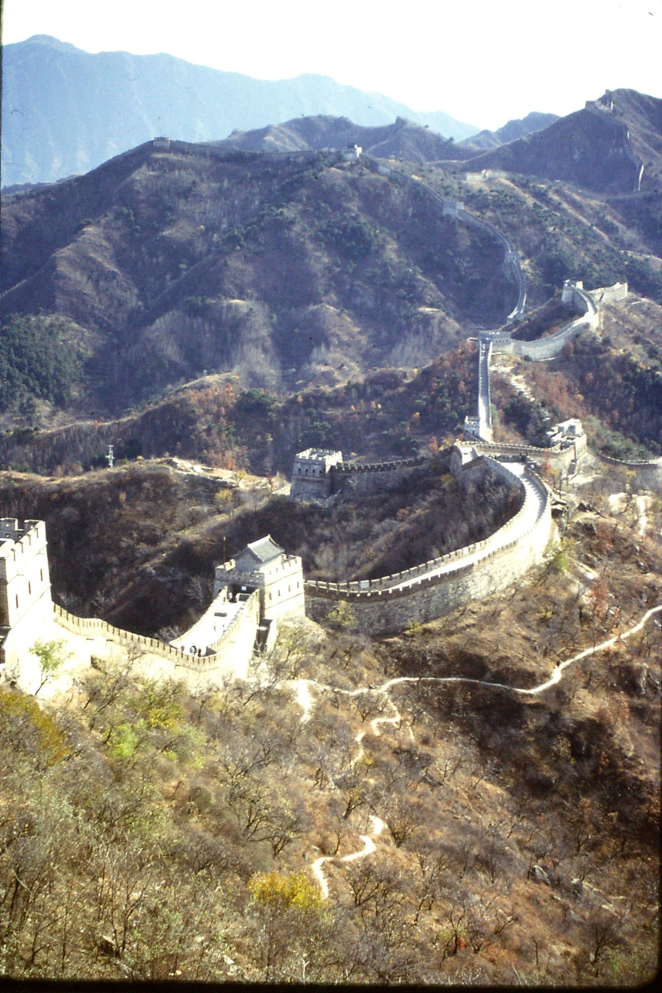 13/11/1988: 25: Great Wall at Mutianyu