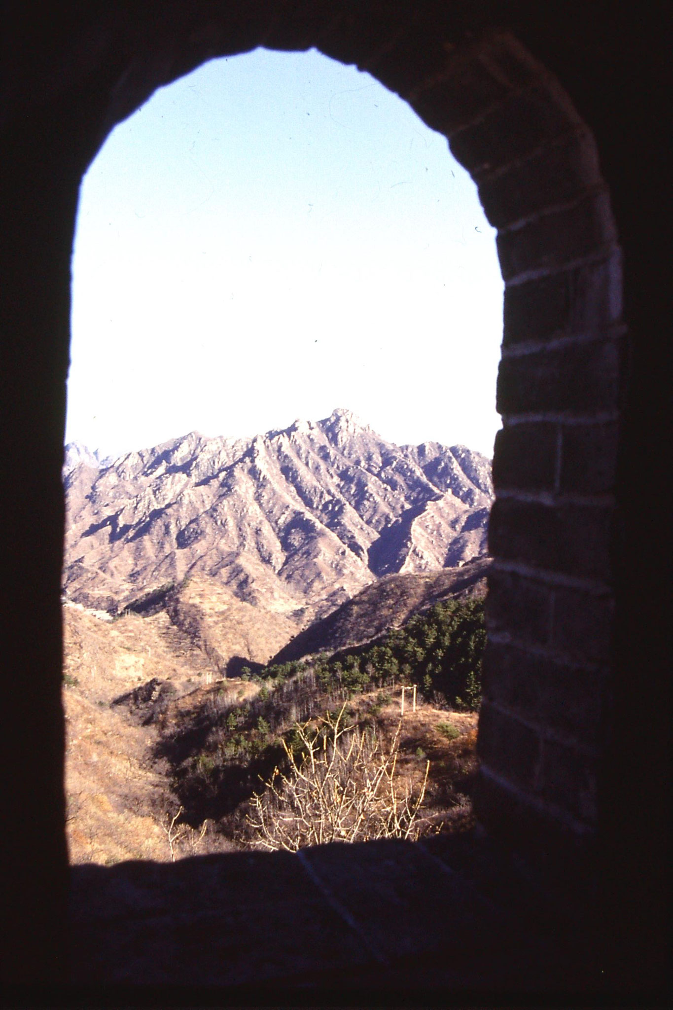 13/11/1988: 12: Great Wall at Mutianyu