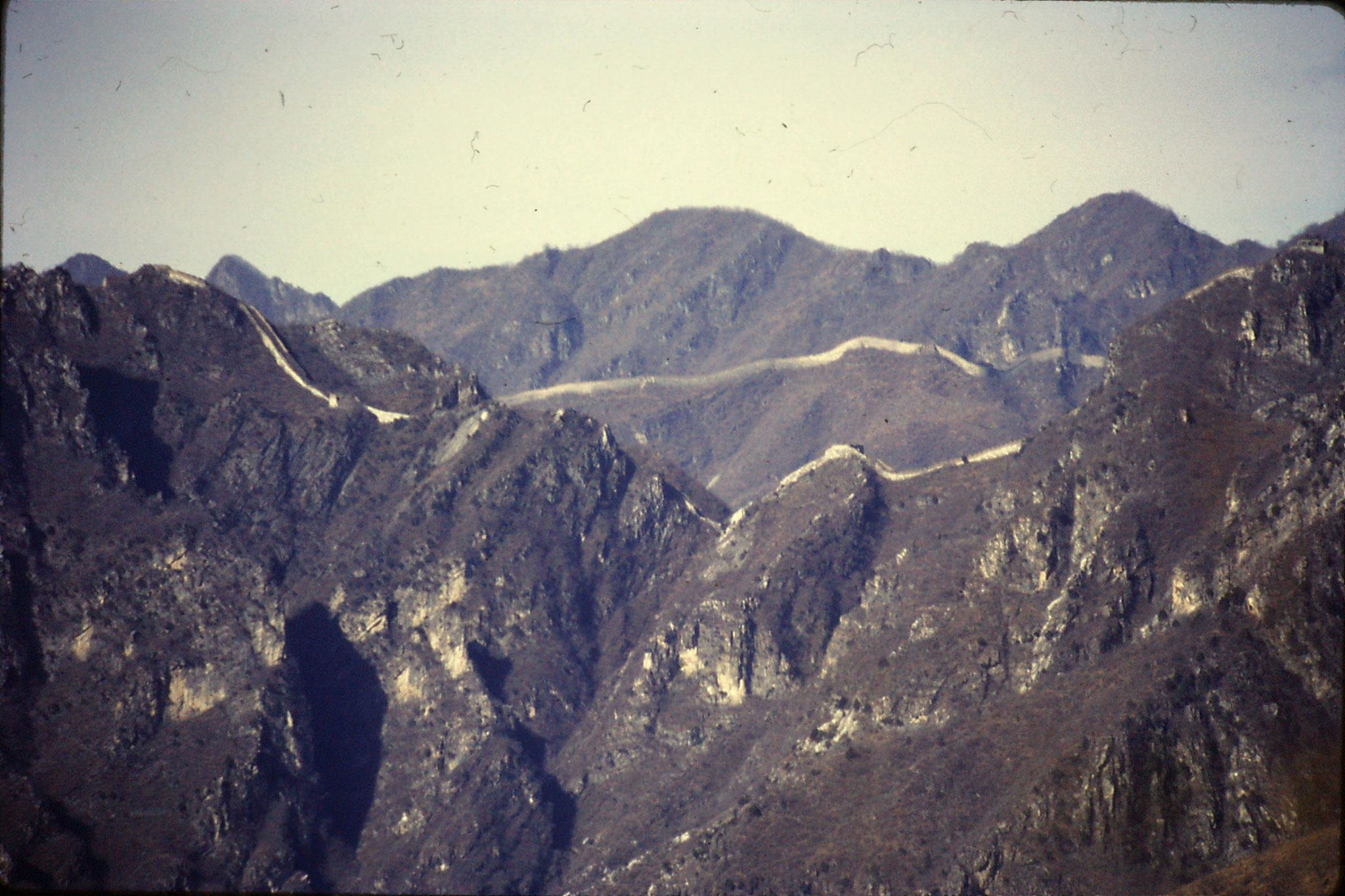 13/11/1988: 18: Great Wall at Mutianyu