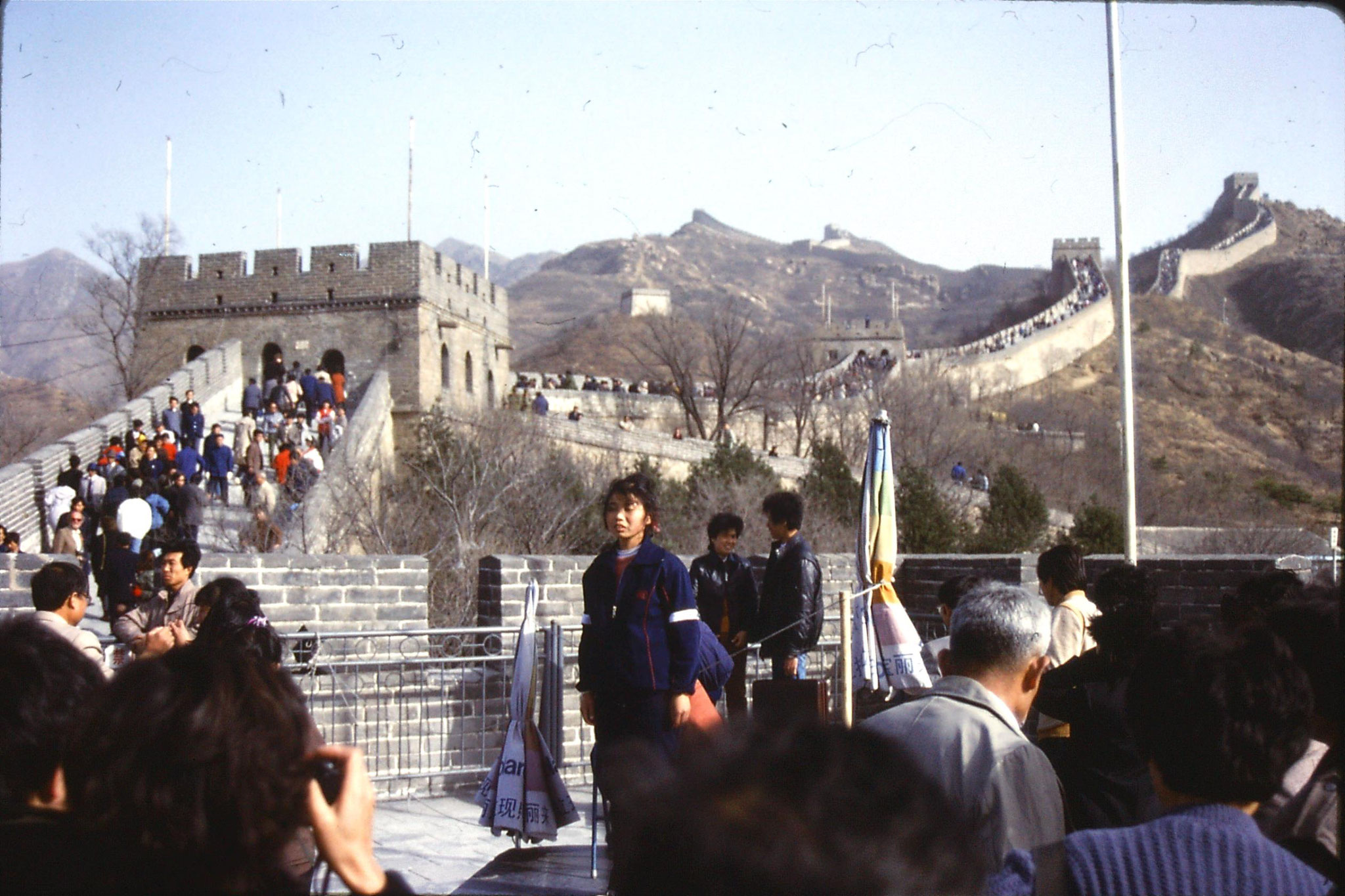 12/11/1988: 8: Great Wall at Badaling