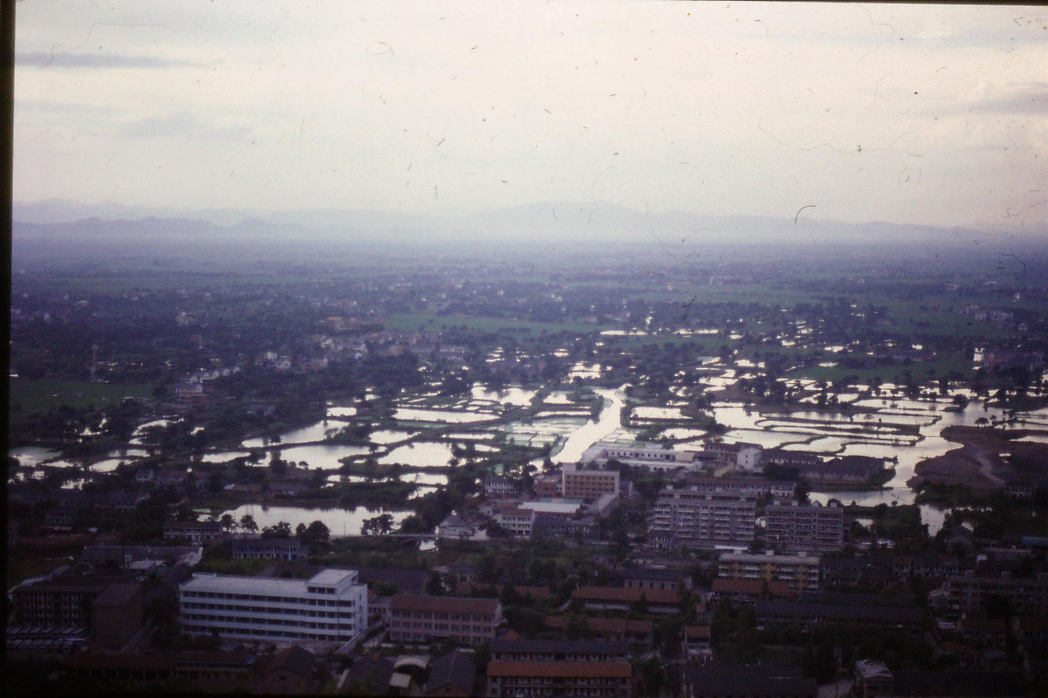 13/6/1989: 18: view from Lao He hill