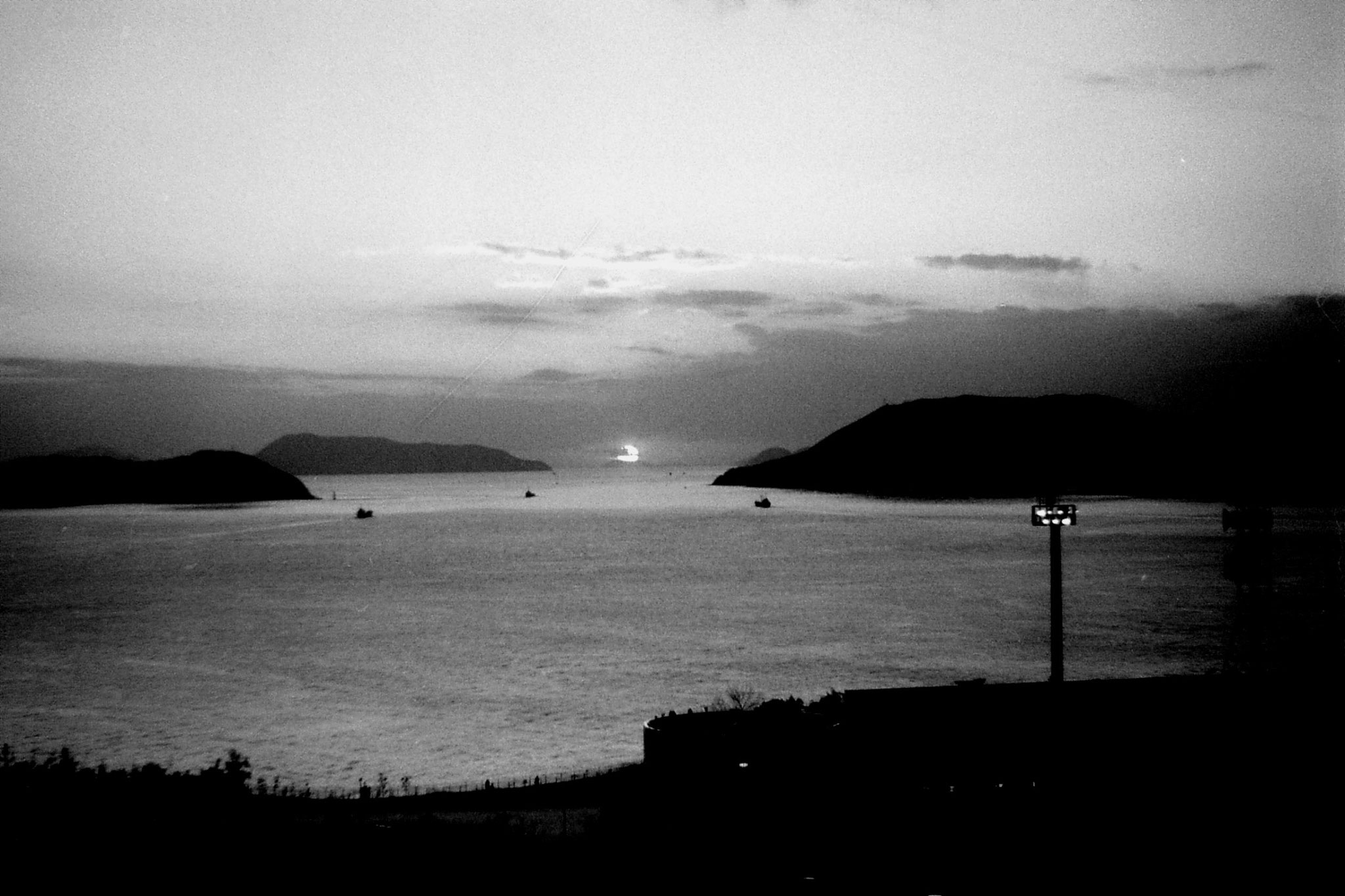 24/1/1989: 24:Seto Sea at sunset