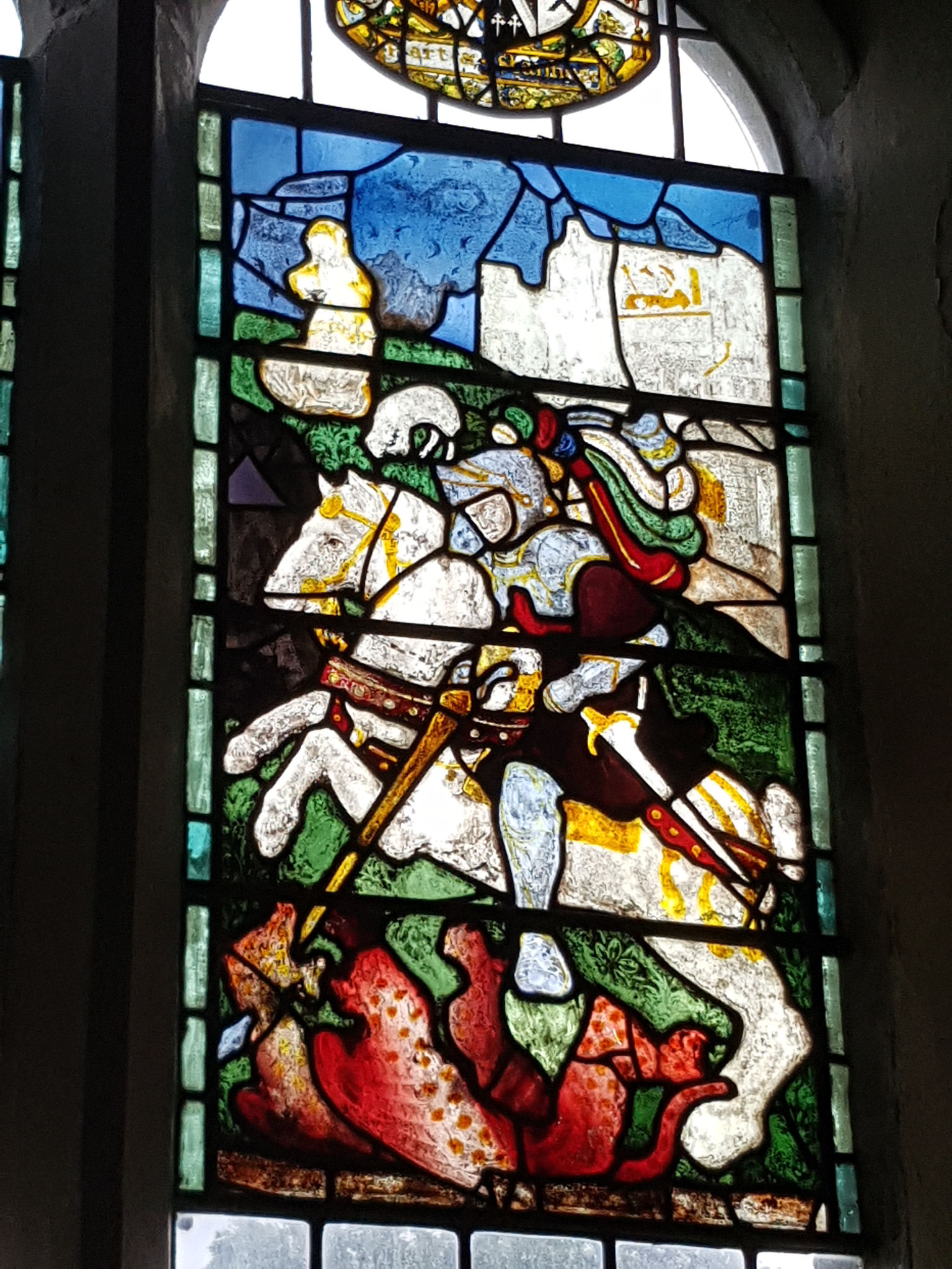 16th century St George and the Dragon