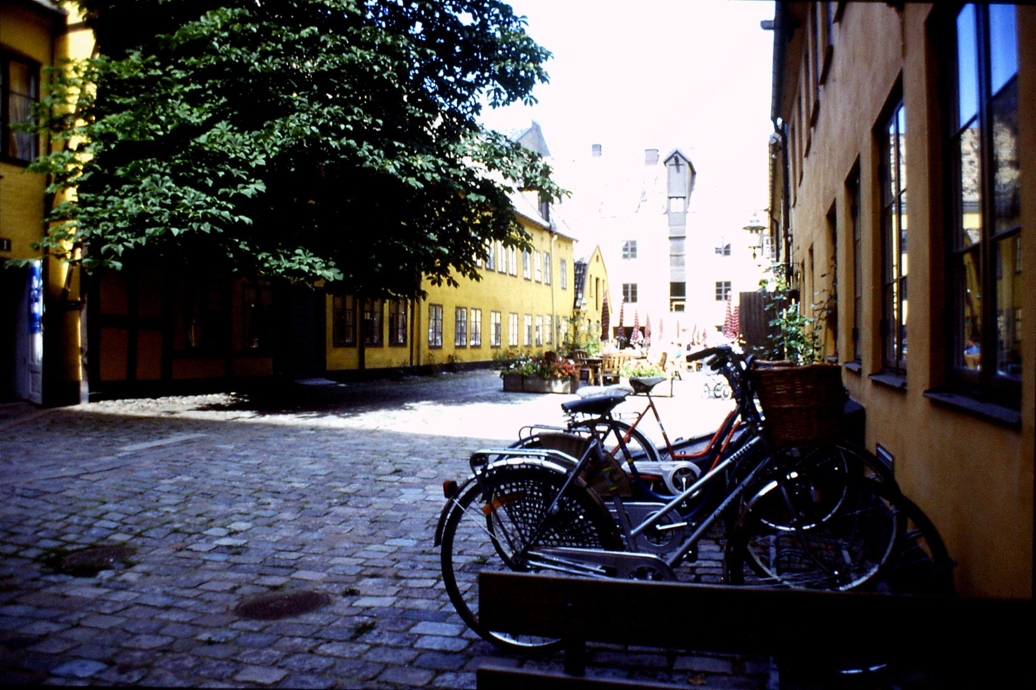 1/9/1988: 22: Malmo St Gertrude courtyard