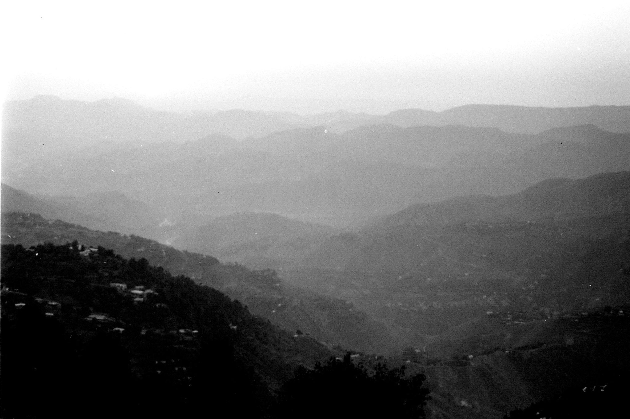 25/9/1989: 27: sunset at Murree