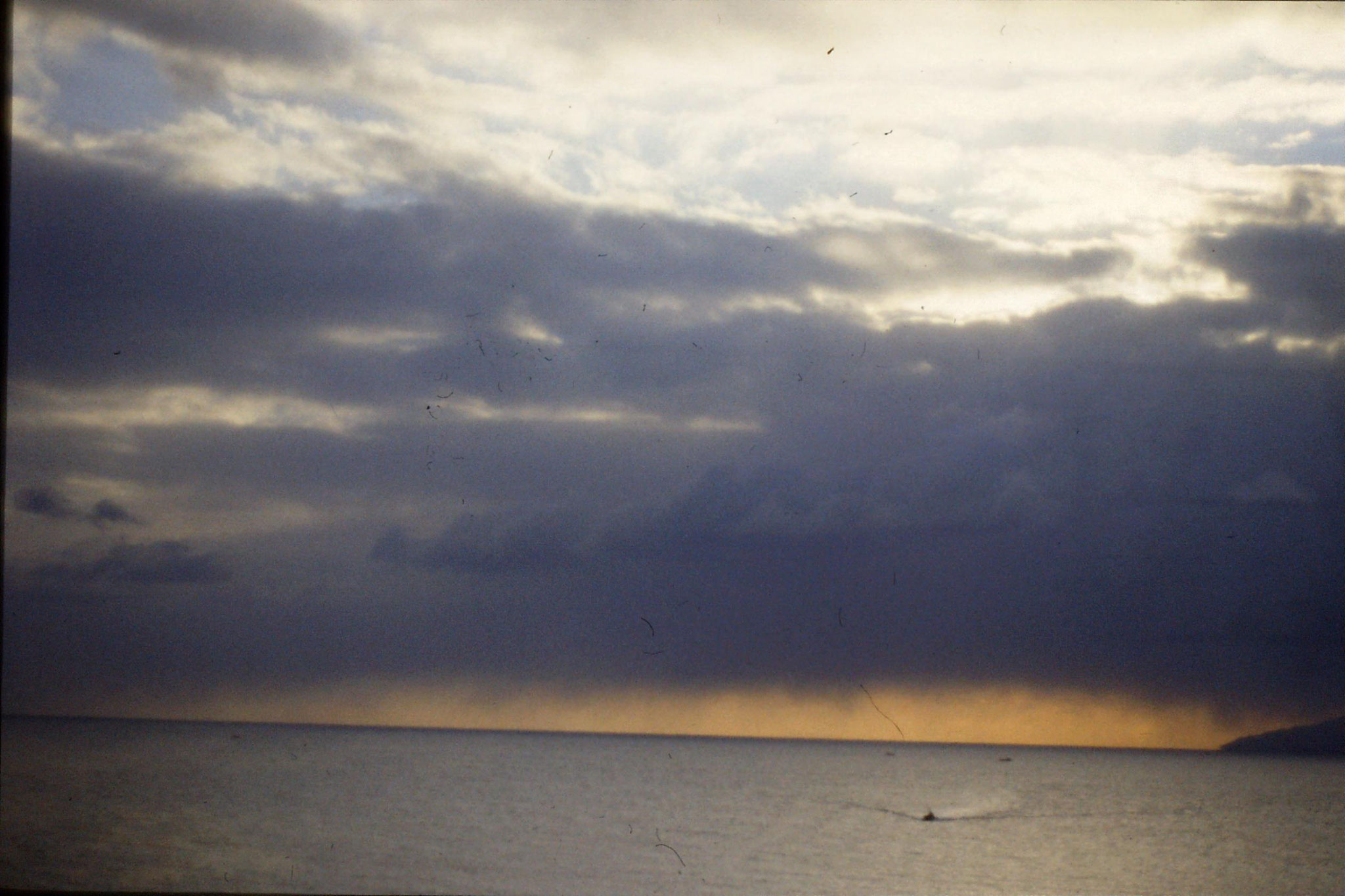 16/1/1989: 29: sunrise leaving Hakodate