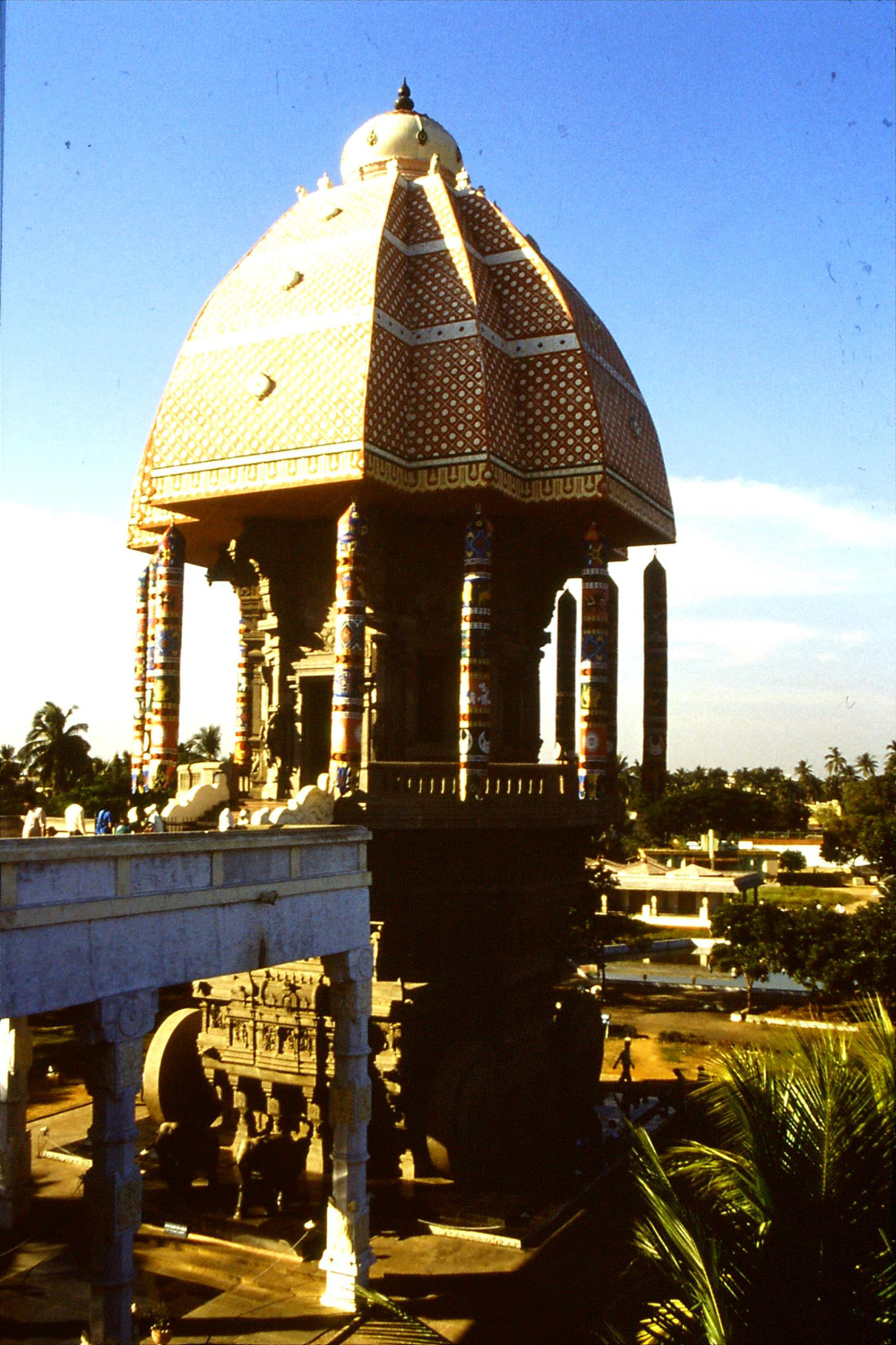 18/1/1990: 9: Madras, memorial to Tamil poet