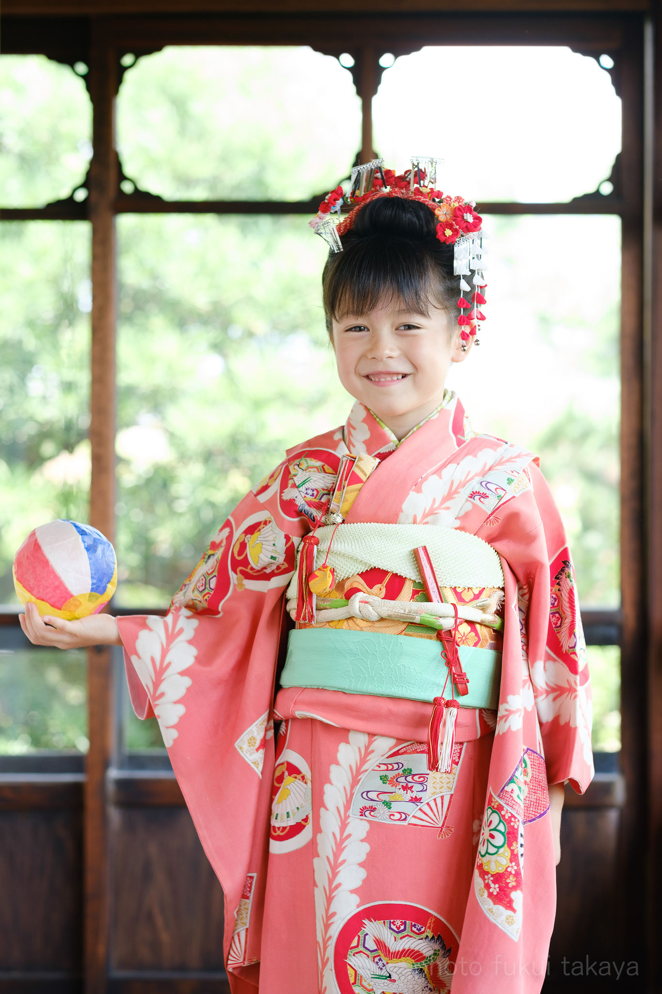 アンティーク着物で七五三 ひじり×福井写真室（古民家スタジオ