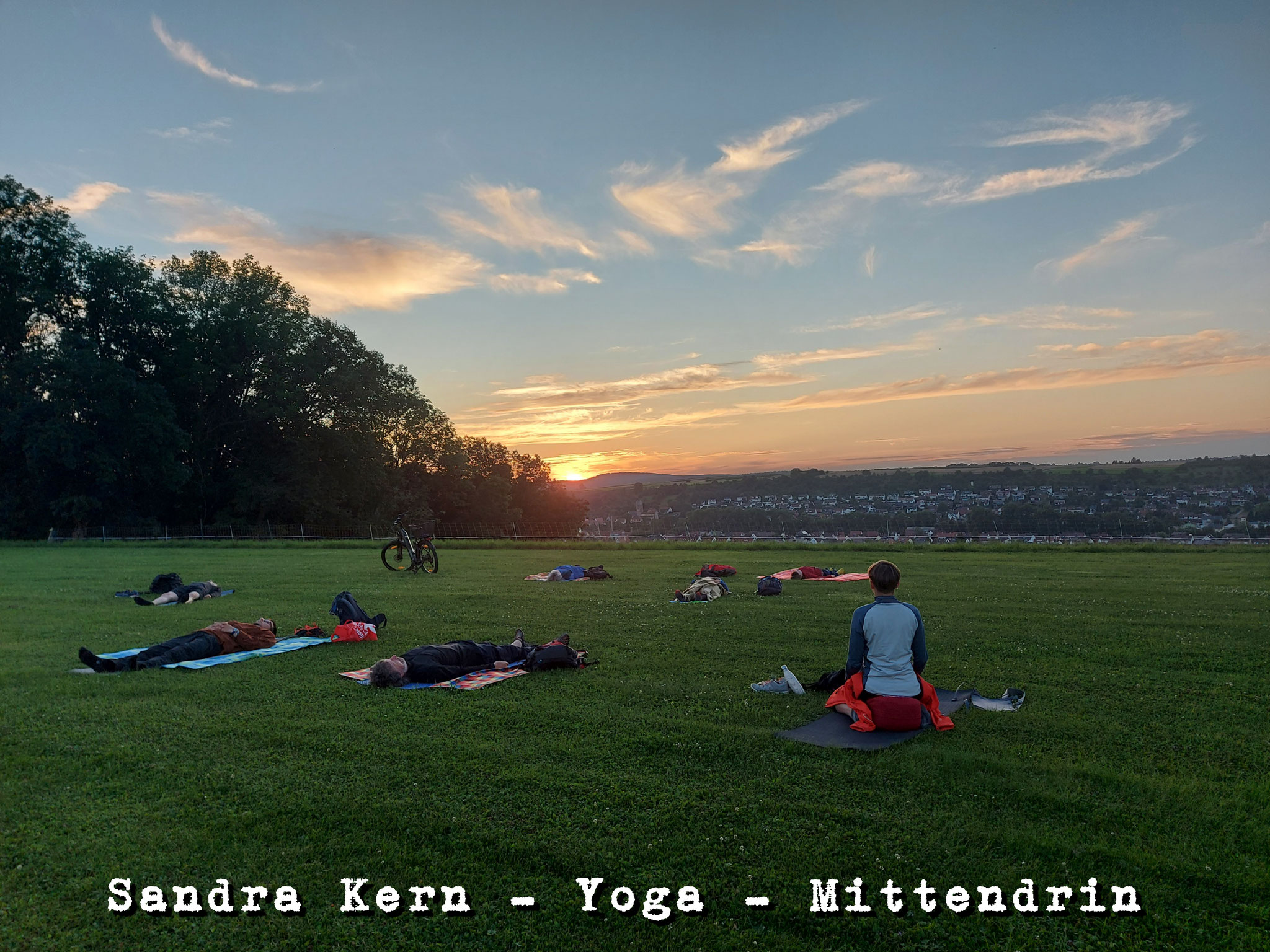 Yoga auf der Burg Liebenau / Juli 2021