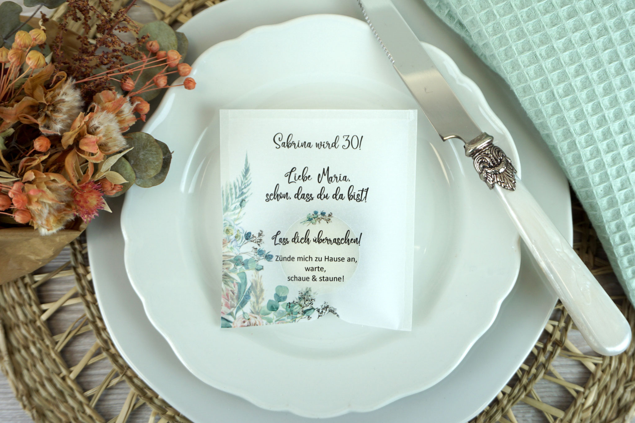 Licht-Botschaft Design Boho