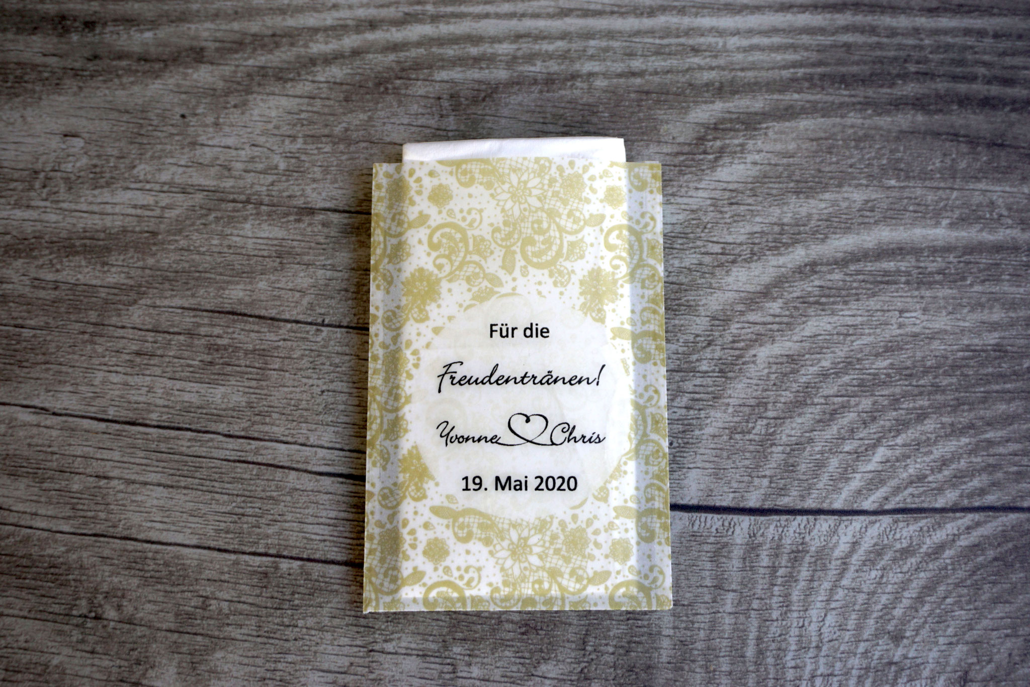 Design Spitze Vintage, Farbe Goldfarben,