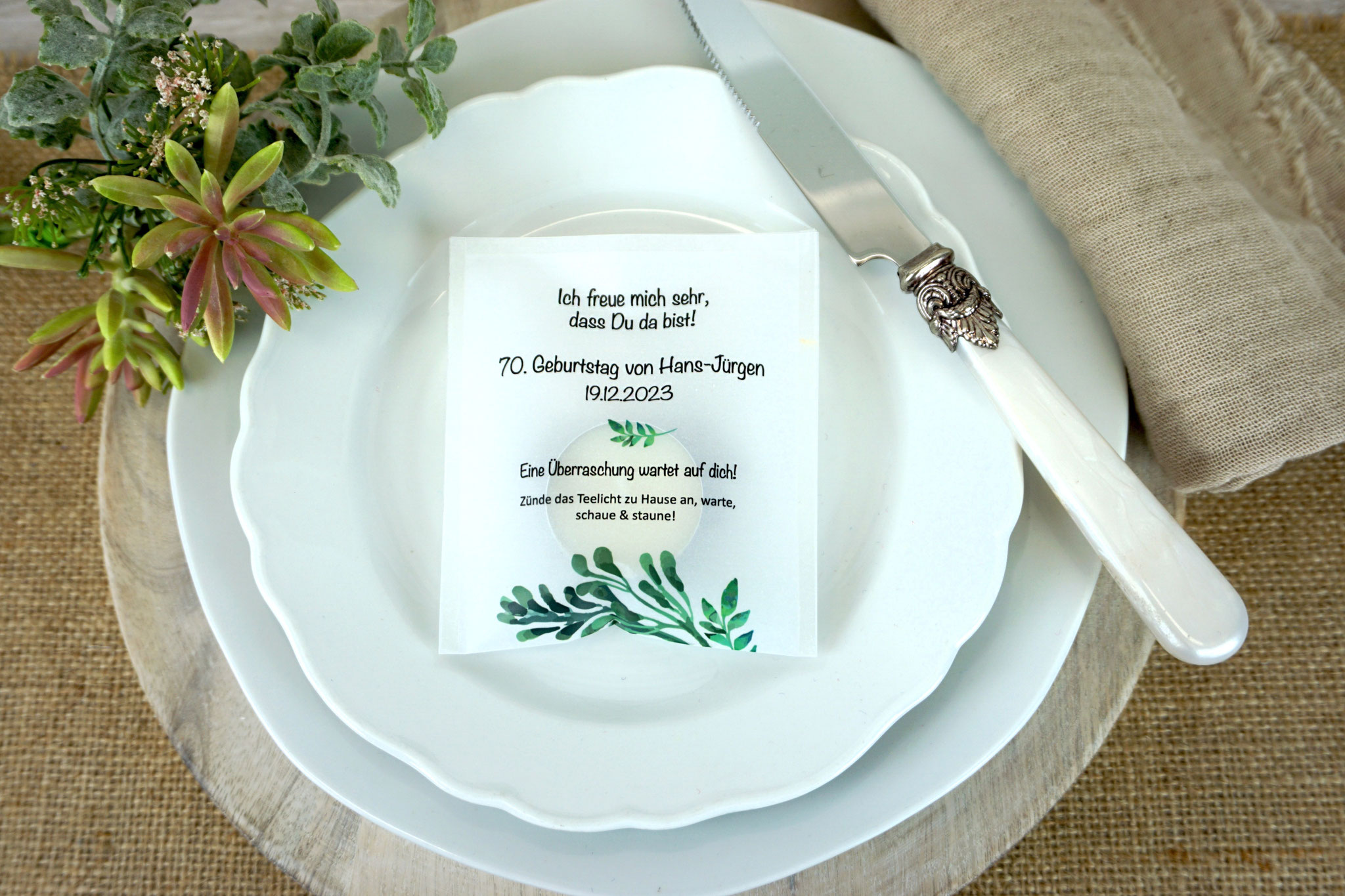 Licht-Botschaft Design Greenery