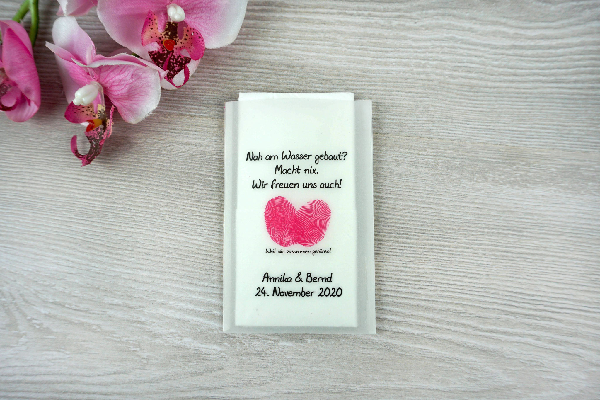 Design Fingerprint, Farbe Pink