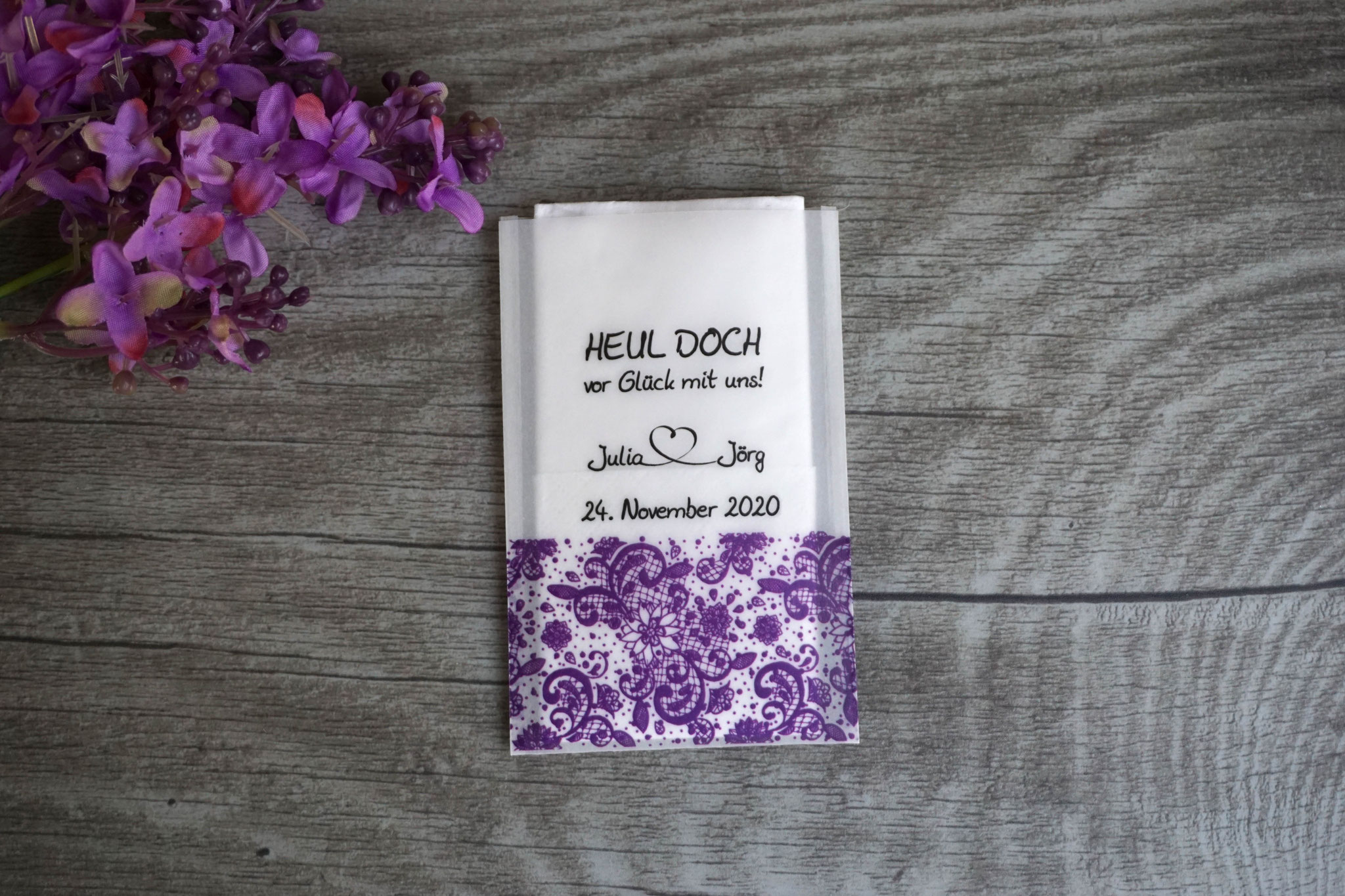 Design Spitzenband, Farbe Lila