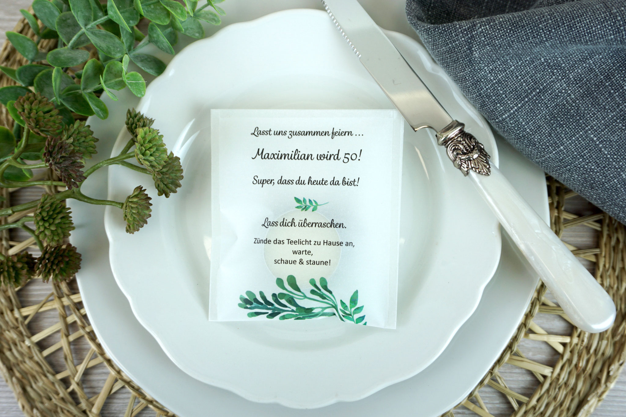 Licht-Botschaft Design Greenery