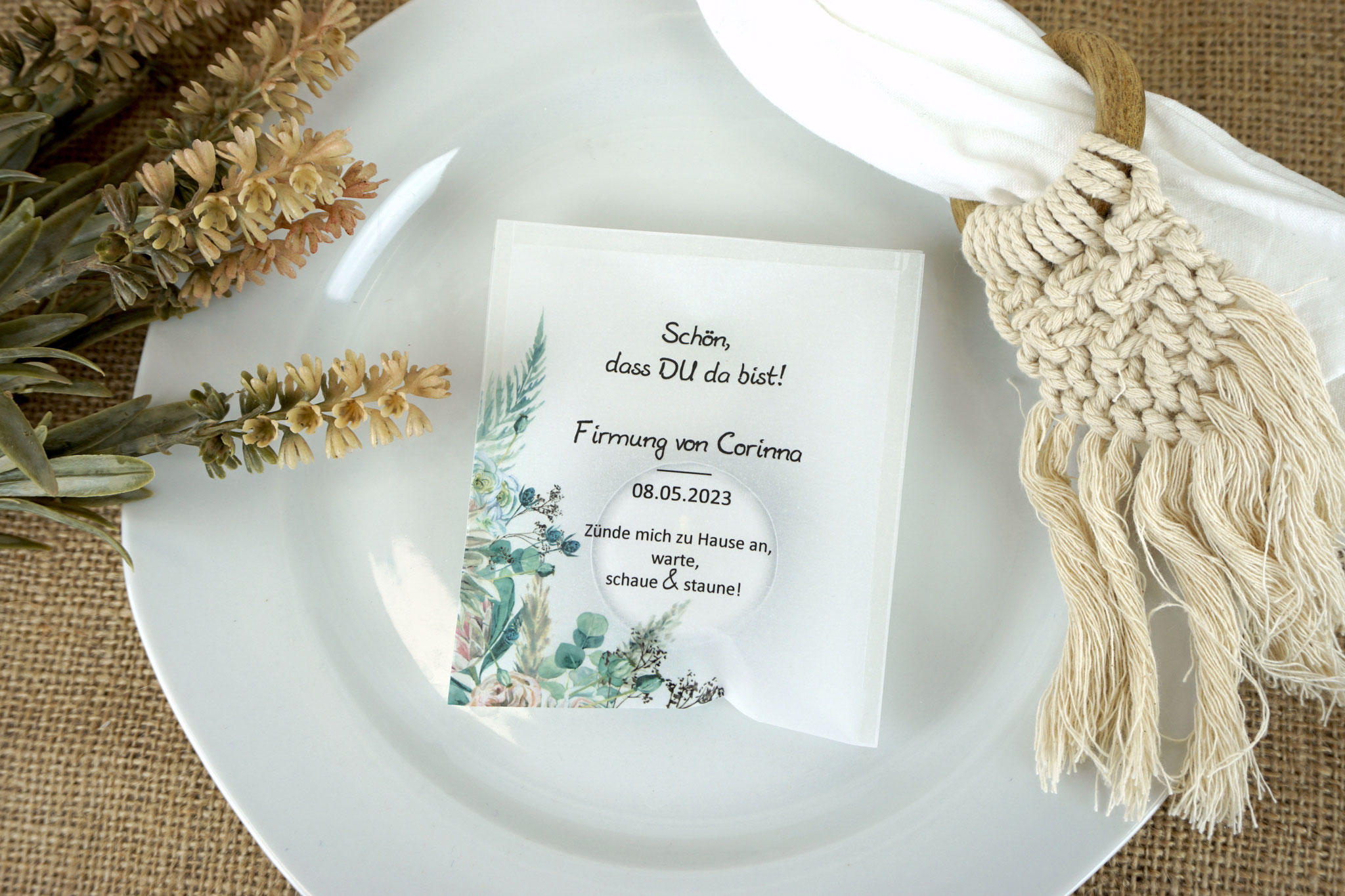 Licht-Botschaft  Design: Boho