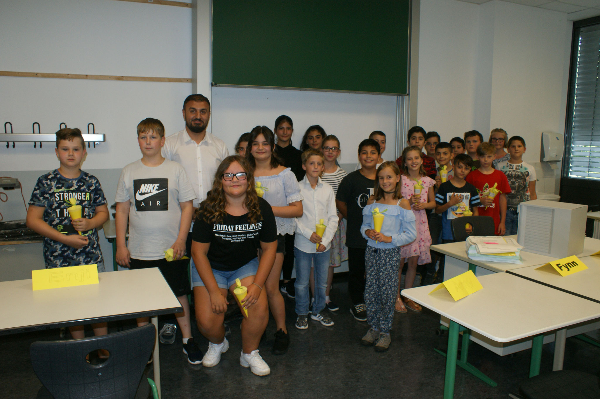 Klasse 5a, Klassenlehrer Hassan Khateeb