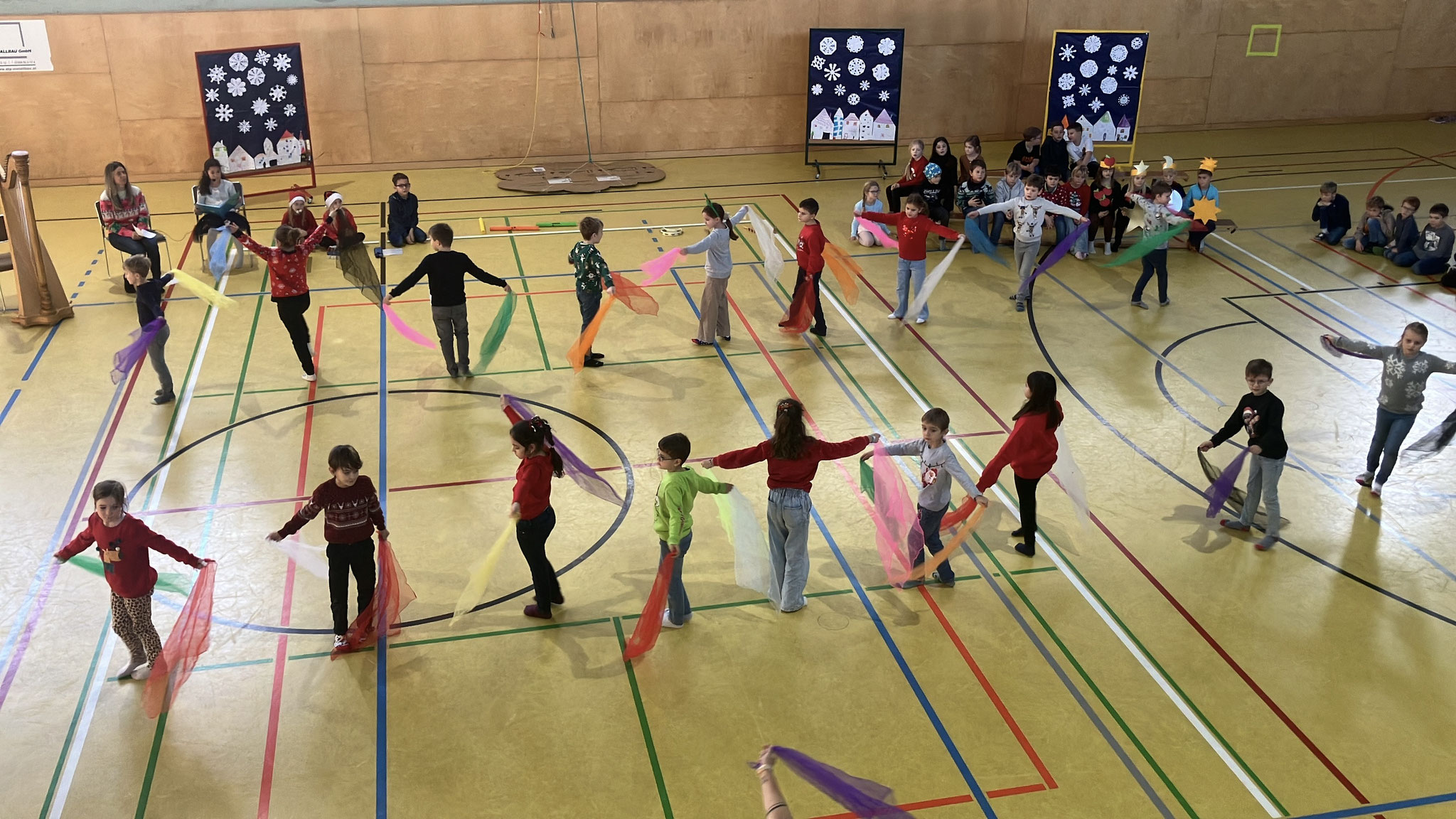 Adventfeier der zweiten Klassen