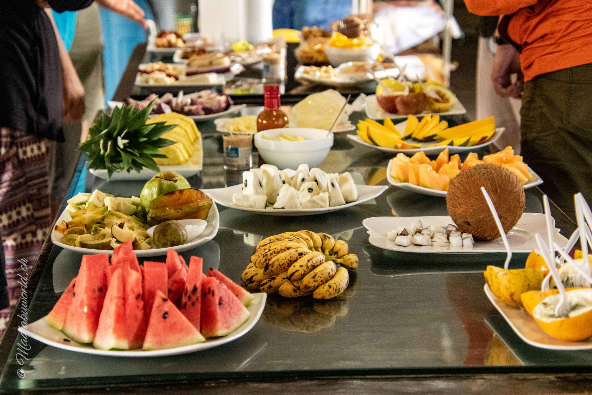 Unser Fruchtbuffet! | Our fruity buffet!