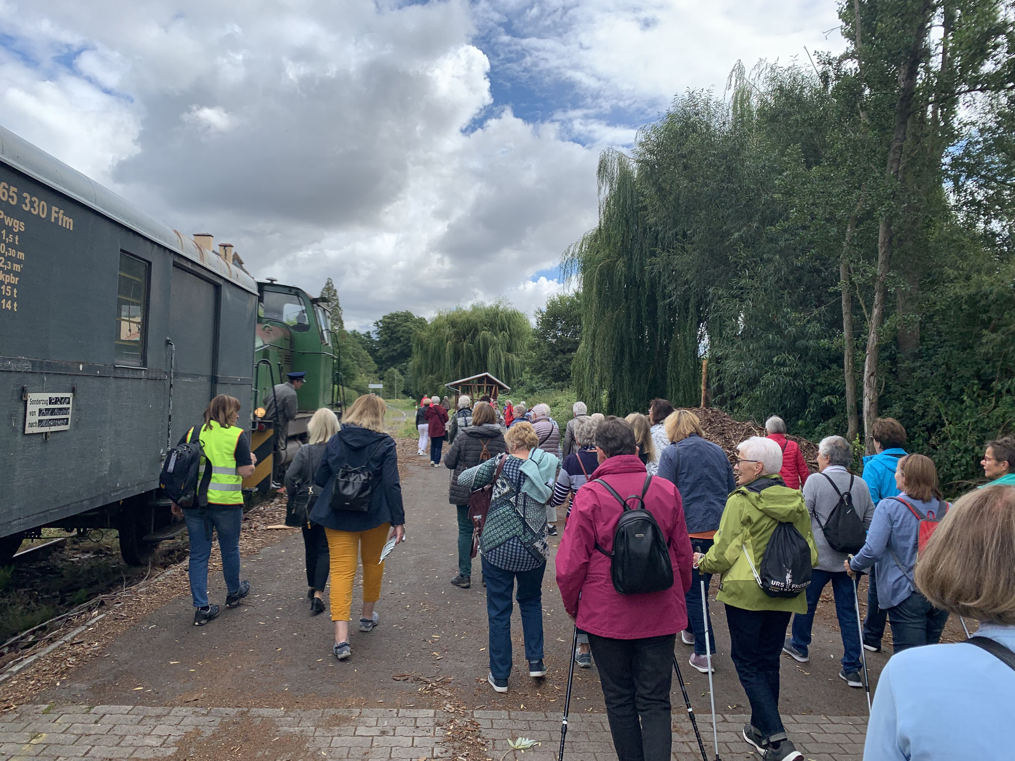 Dankeschönfahrt 2021 - Mit dem Museumszug der Eisenbahnfreunde Wetterau e.V. unterwegs.