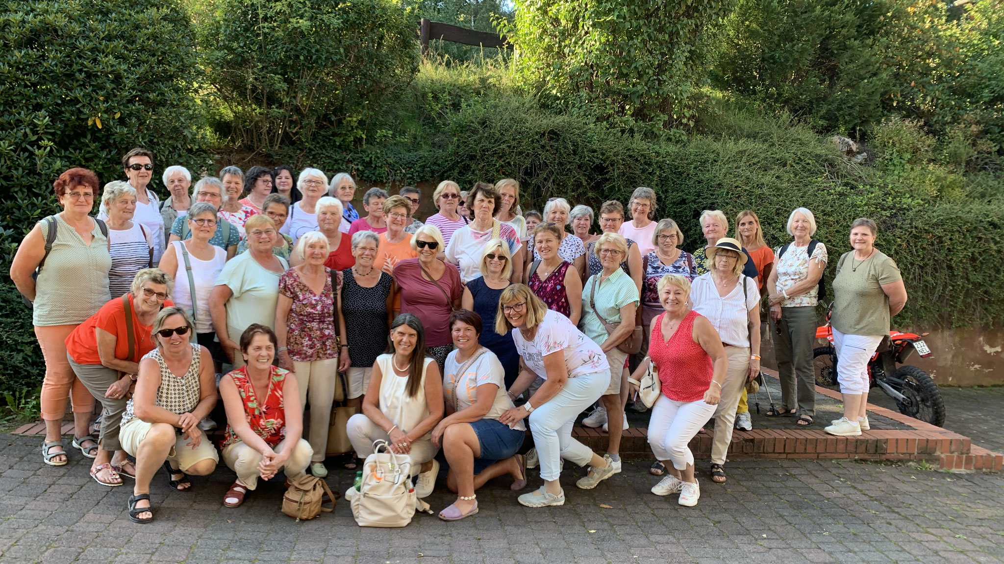 Landfrauen aus dem OV Ilbenstadt besuchen die Landesgartenausstellung 2023 in Fulda.
