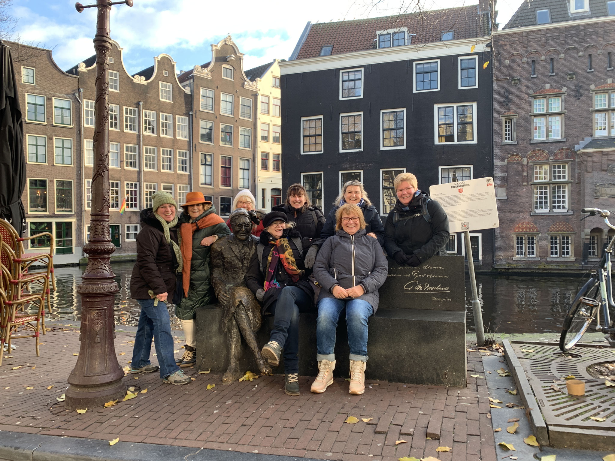 Amsterdams Flair begeistert die Landfrauen.