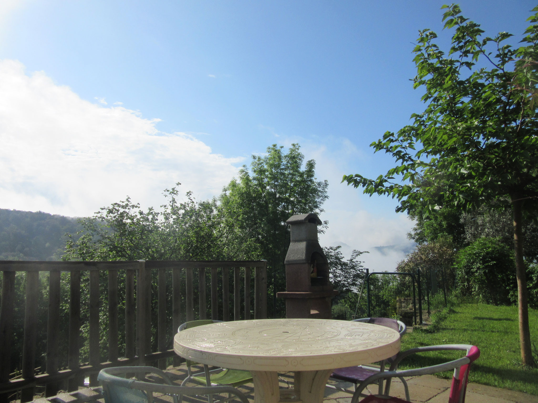 Terrasse du gîte