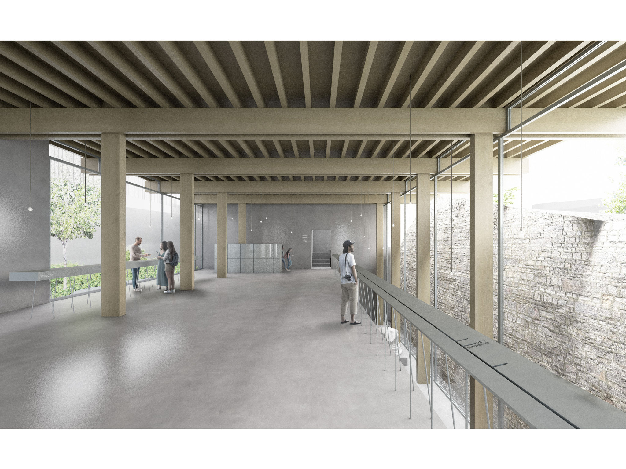 Sascha Wurm Architektur Remagen Limes Informationszentrum 1