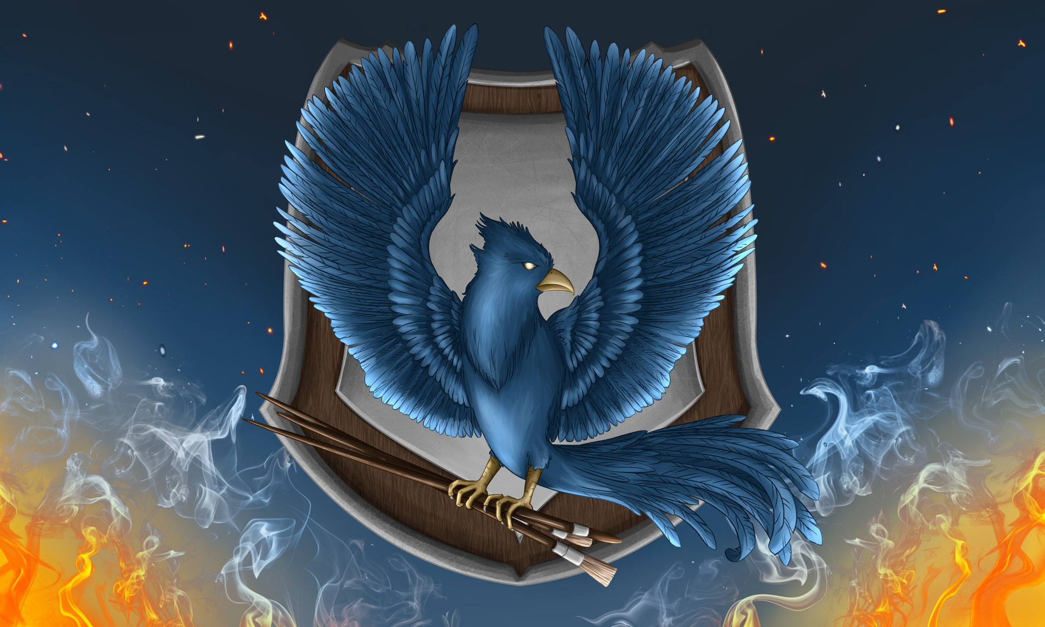 Auftragsarbeit: Logo "PhoenixPaints" Twitch