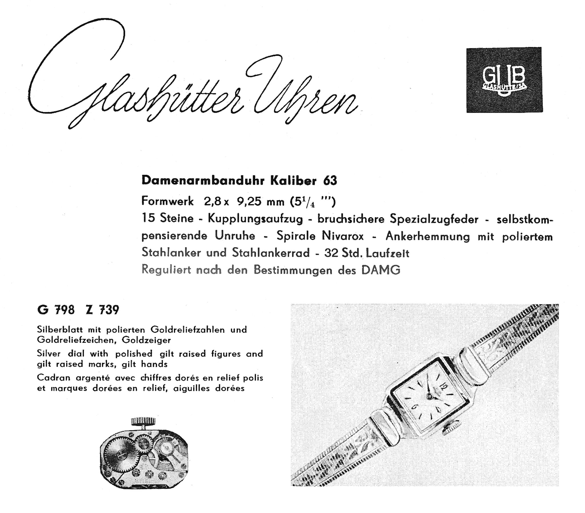 Auszug aus dem GUB Katalog zur Leipziger Messe 1960