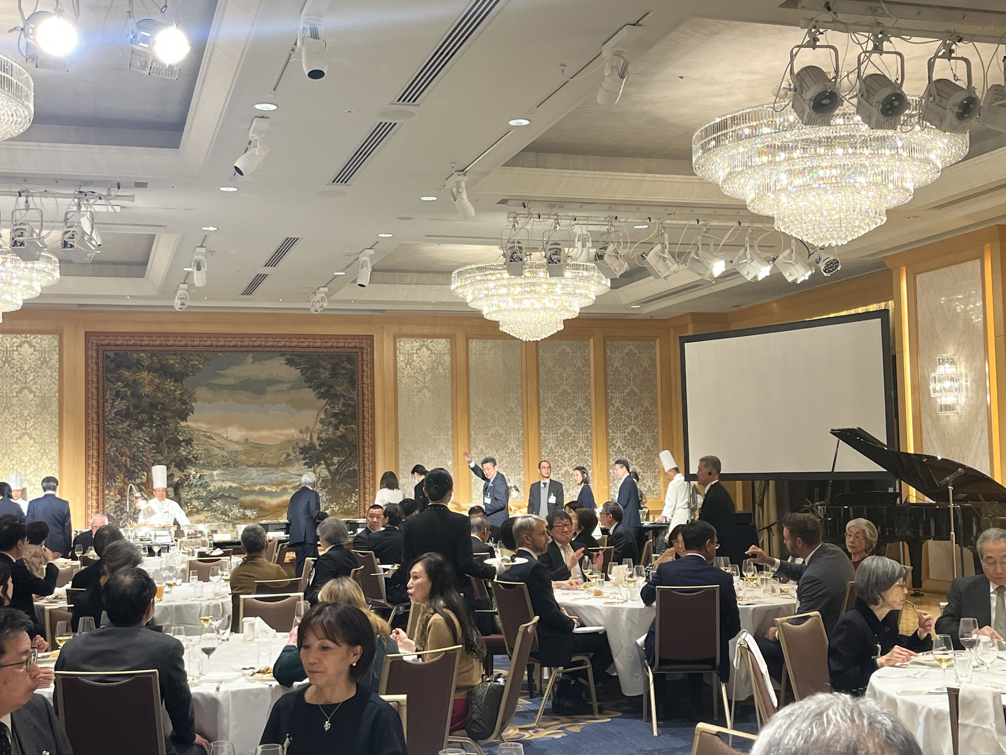 2026年の懇親会の様子