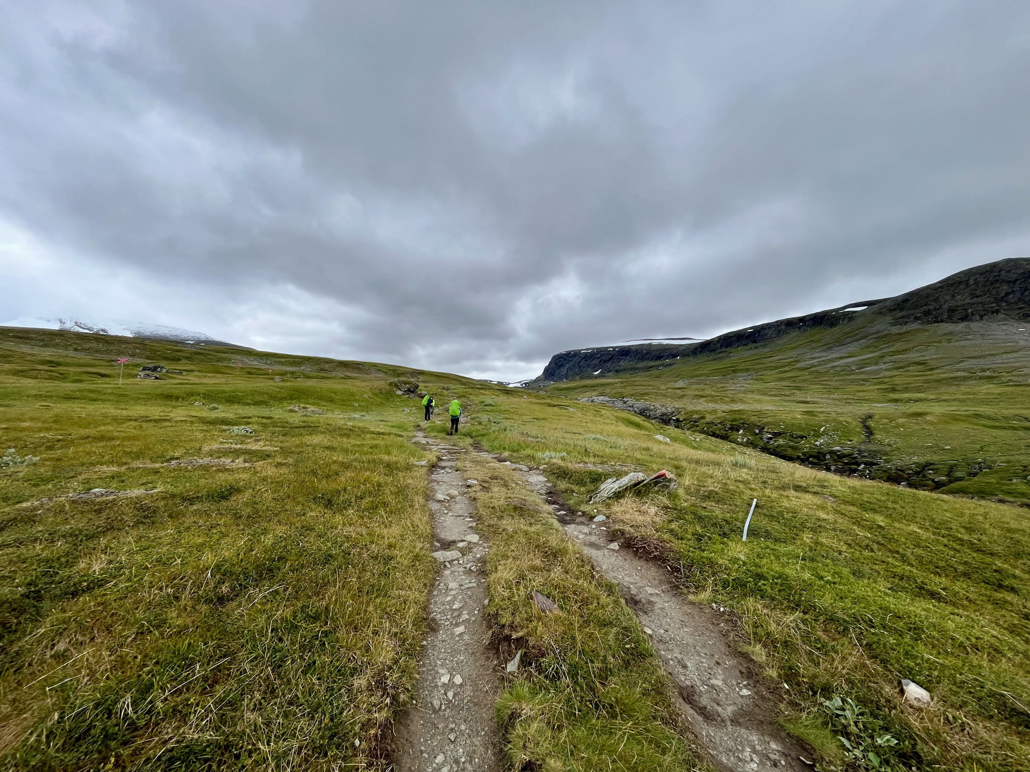 immer in Richtung Pass