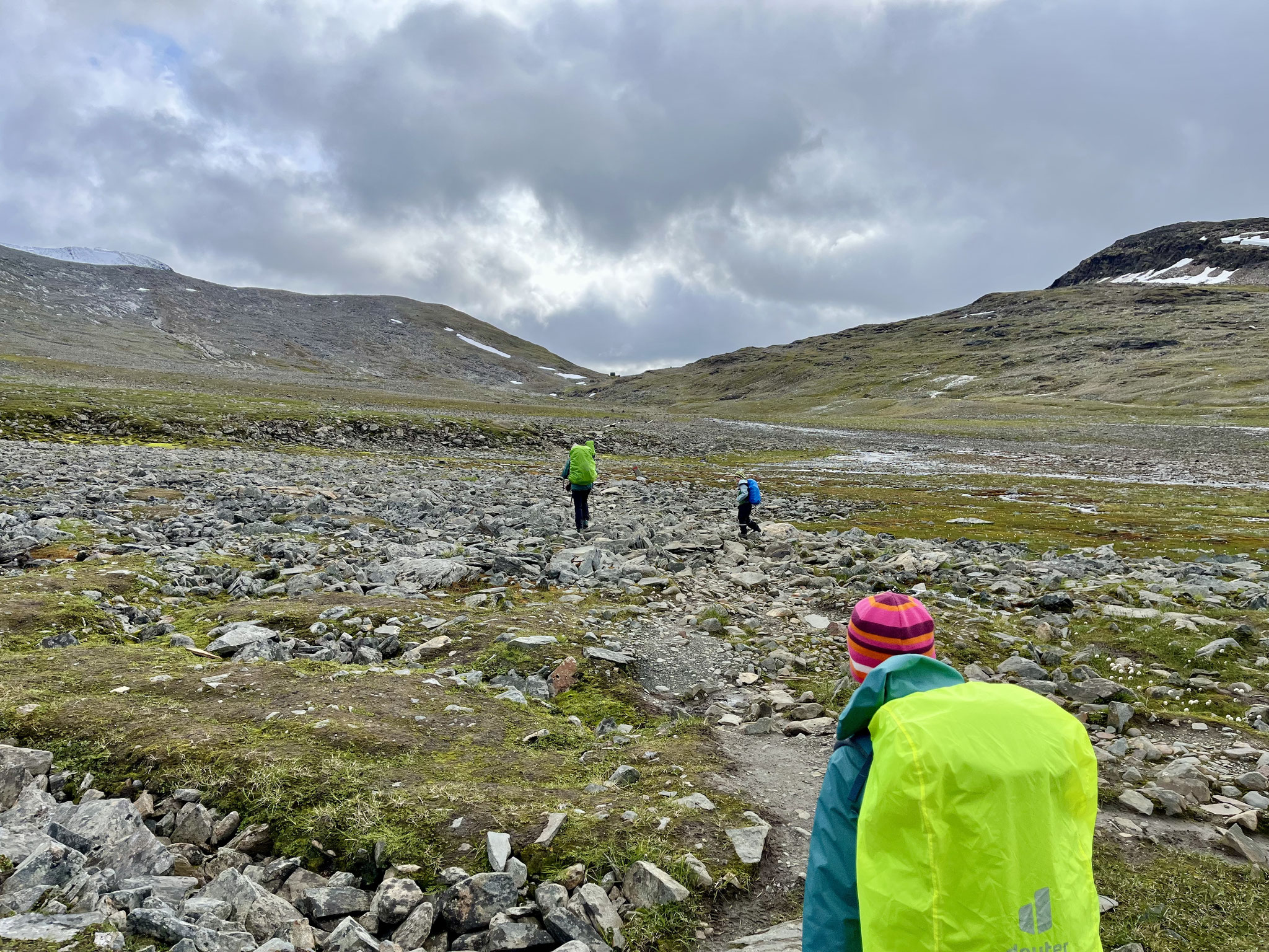 bis der Pass in Sicht war